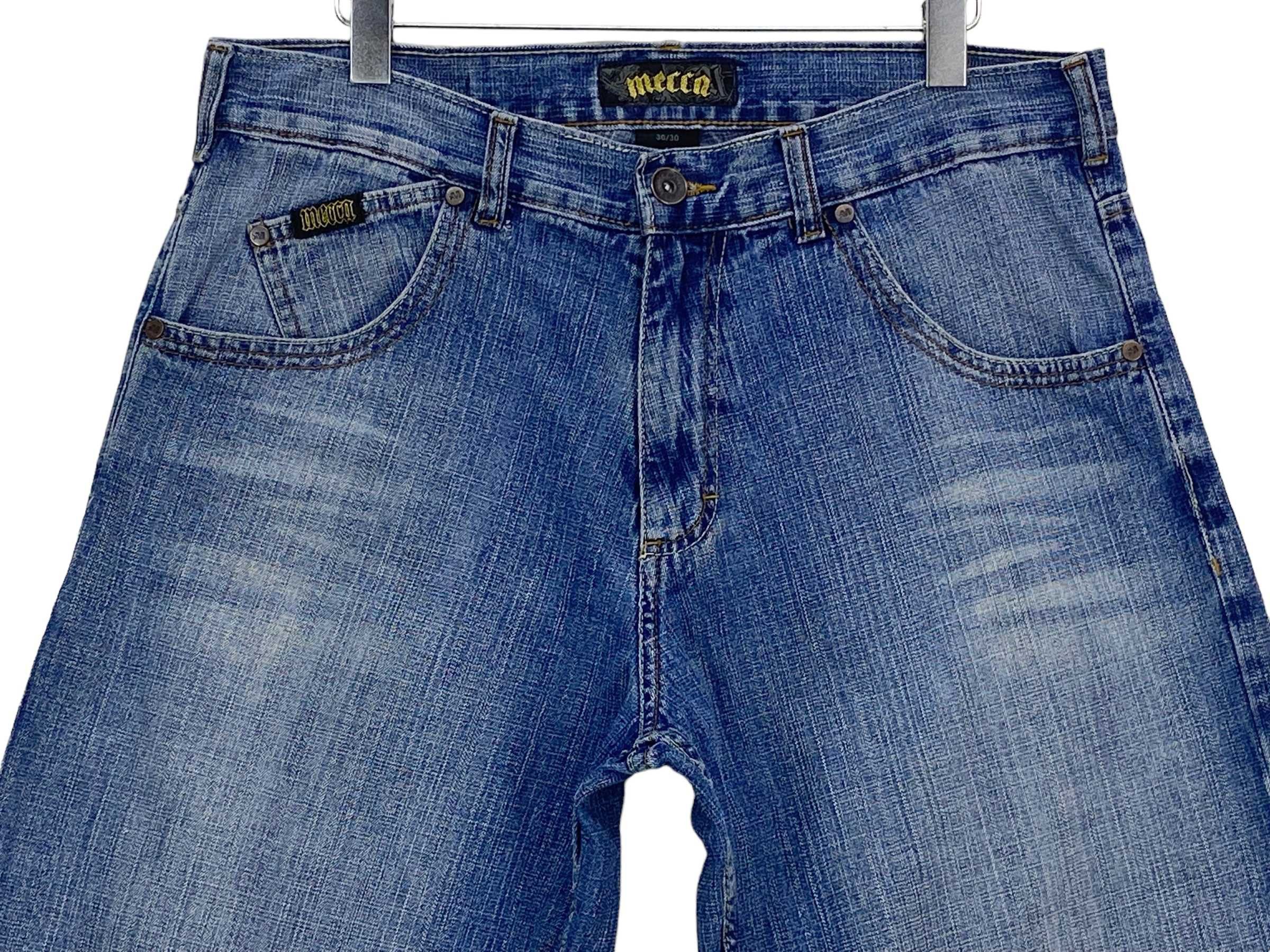 Mecca Mecca Jeans Skateboard Jeans Baggy Hiphop Jeans Size US 36 / EU 52 - 3 Thumbnail