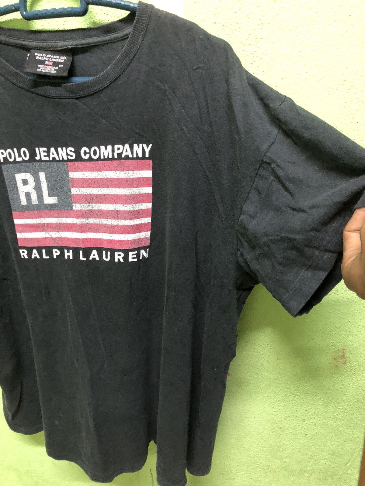 RRL Ralph Lauren Vintage POLO JEANS COMPANY RALPH LAUREN BIG LOGO tshirt Size US M / EU 48-50 / 2 - 6 Thumbnail