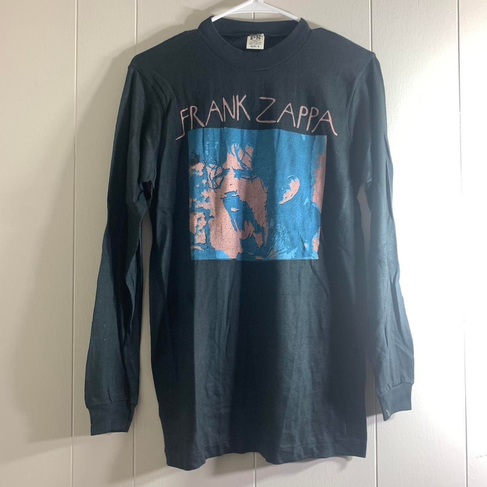 Vintage 80’s FRANK ZAPPA Toilet single stitch long sleeve tee shirt Size US S / EU 44-46 / 1 - 2 Thumbnail