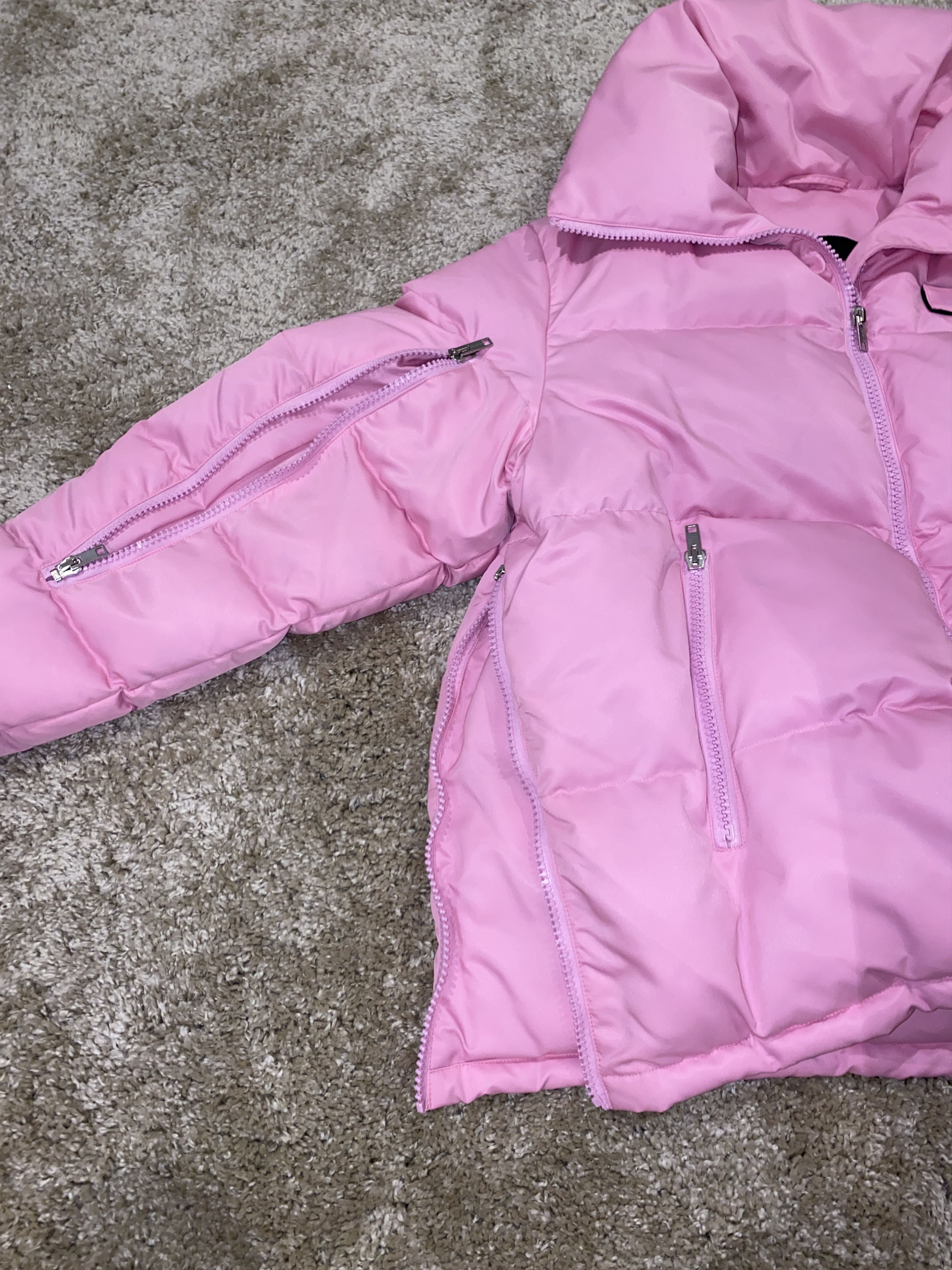 Calvin Klein 205W39NYC CALVIN KLEIN 205W39NYC FW18 Zipper Puffer Jacket - Size XS Size US XS / EU 42 / 0 - 3 Thumbnail