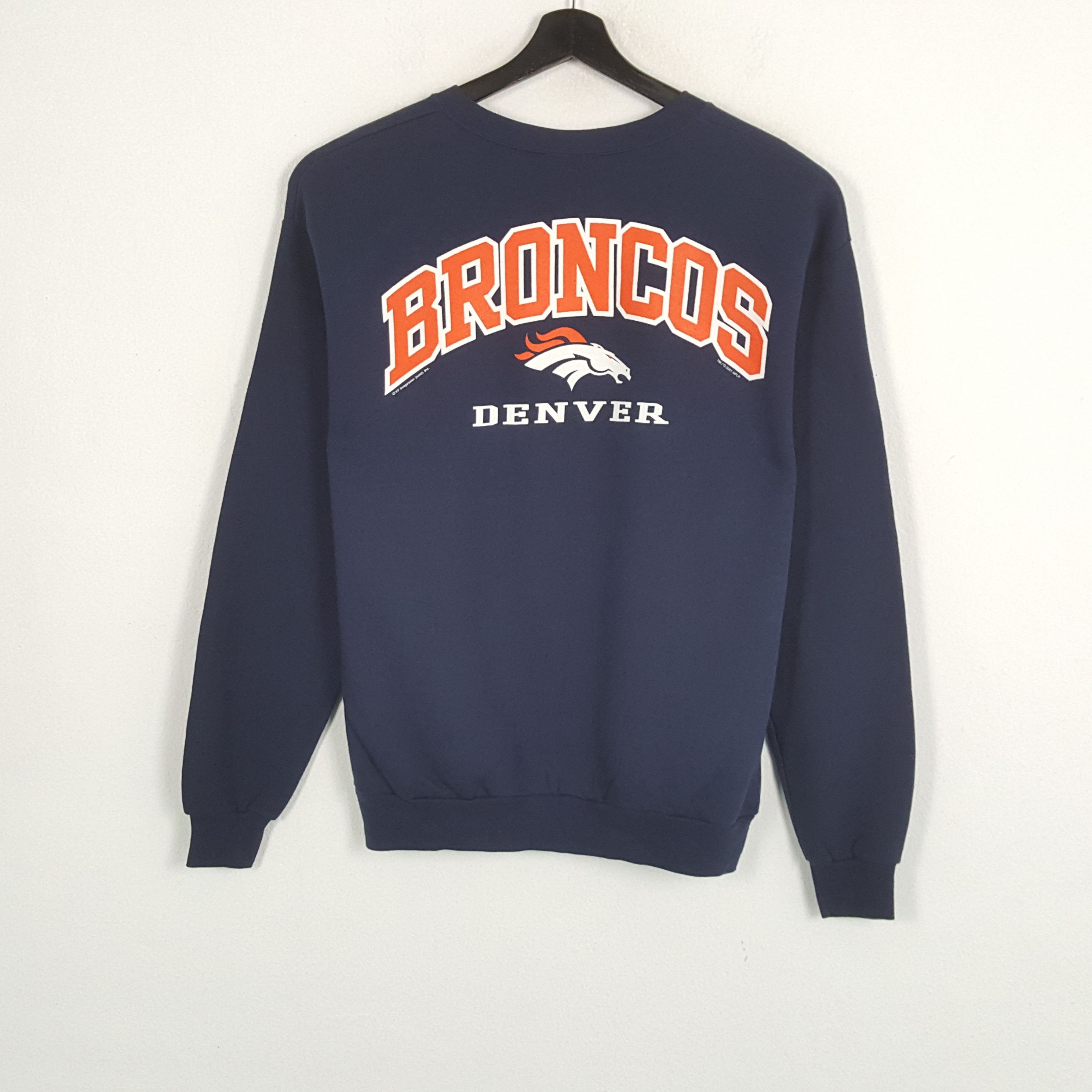 NFL BRONCOS DENVER NFL Football Team Vintage Swetahsirt Size US L / EU 52-54 / 3 - 3 Thumbnail