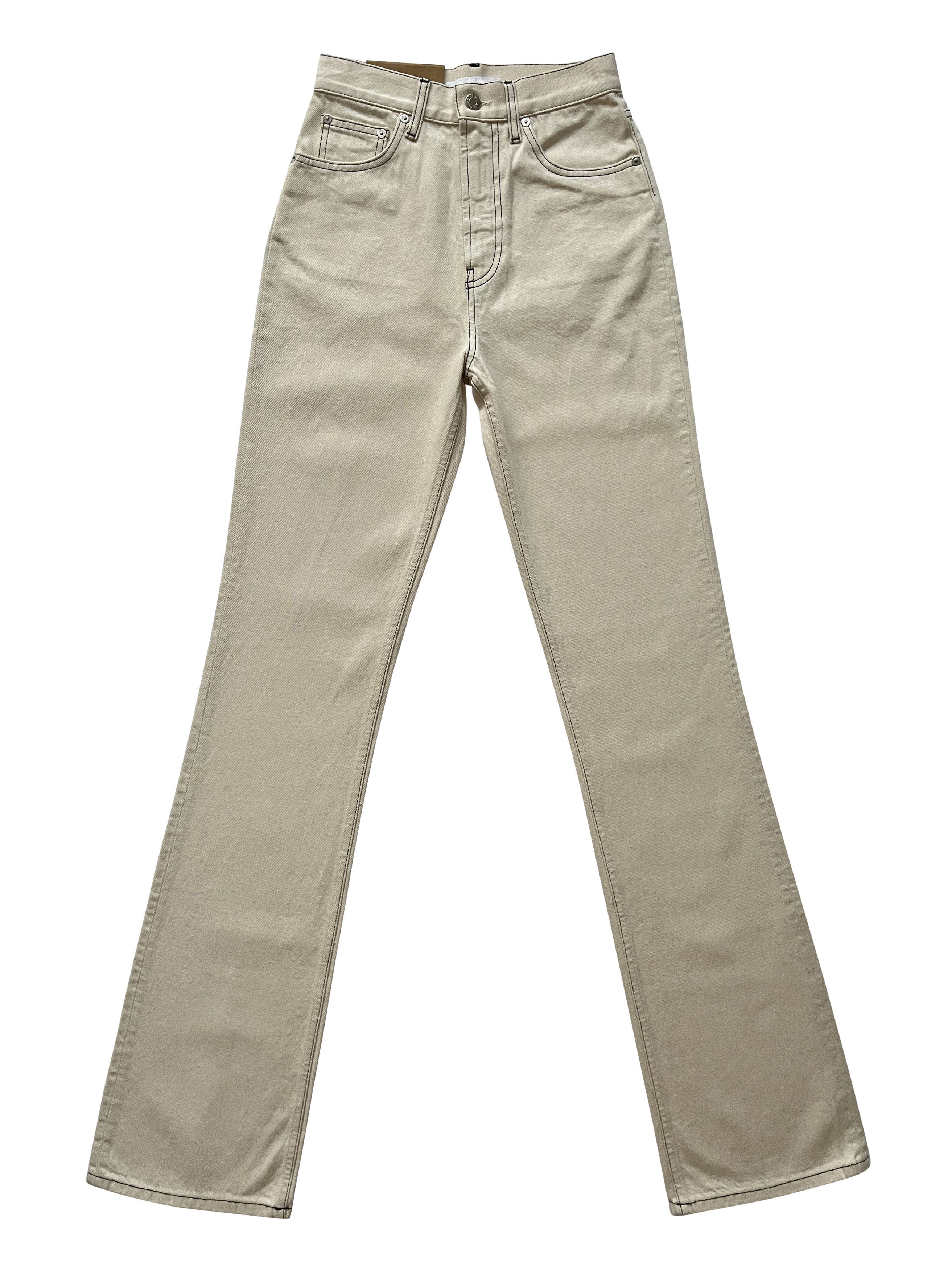Helmut Lang ⚡️QUICK SALE⚡️Helmut Lang Natural Hi Bootcut Jeans Pants Size 26" / US 2 / IT 38 - 1 Thumbnail