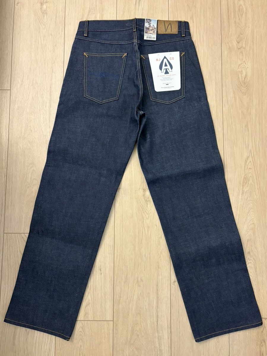 Nudie Jeans Nudie Jeans - Tuff Tony Dry Ace Selvage 31/32 Size US 31 - 4 Thumbnail