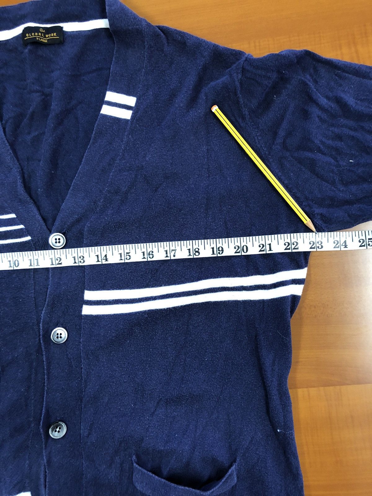 Global Work Global Work Simple Cardigan Size US L / EU 52-54 / 3 - 13 Thumbnail