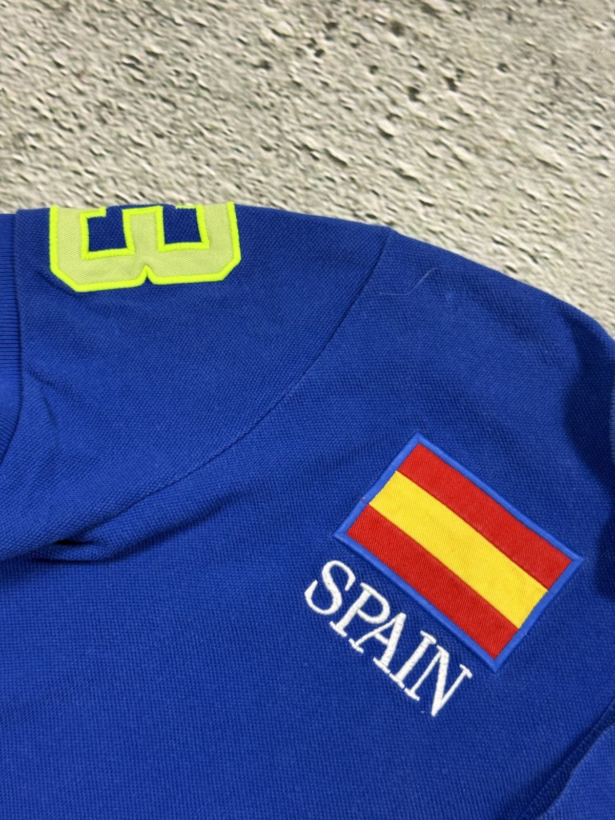Ralph Lauren Polo Ralph Lauren Spain Chief Keef polo vintage flag Size L / US 10 / IT 46 - 3 Thumbnail