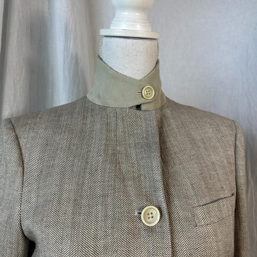 Loro Piana × Vintage Loro Piana Linen&Silk Jacket Size M / US 6-8 / IT 42-44 - 12 Thumbnail