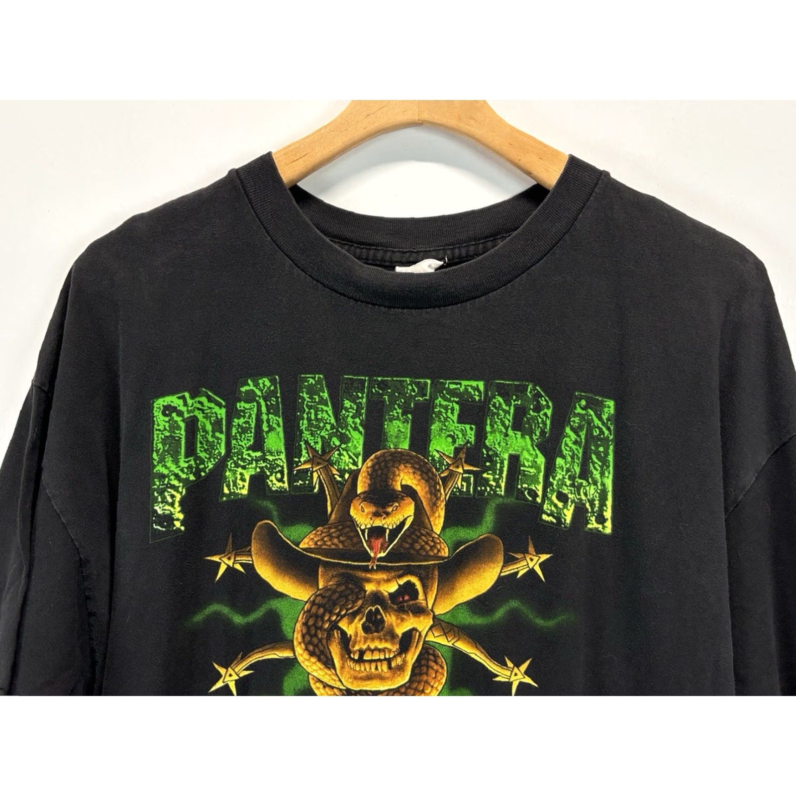 THE GREAT Vtg Pantera The Great Southern Trendkill Tshirt Metal Band Sz X-Large Black 90s Size US XL / EU 56 / 4 - 2 Thumbnail