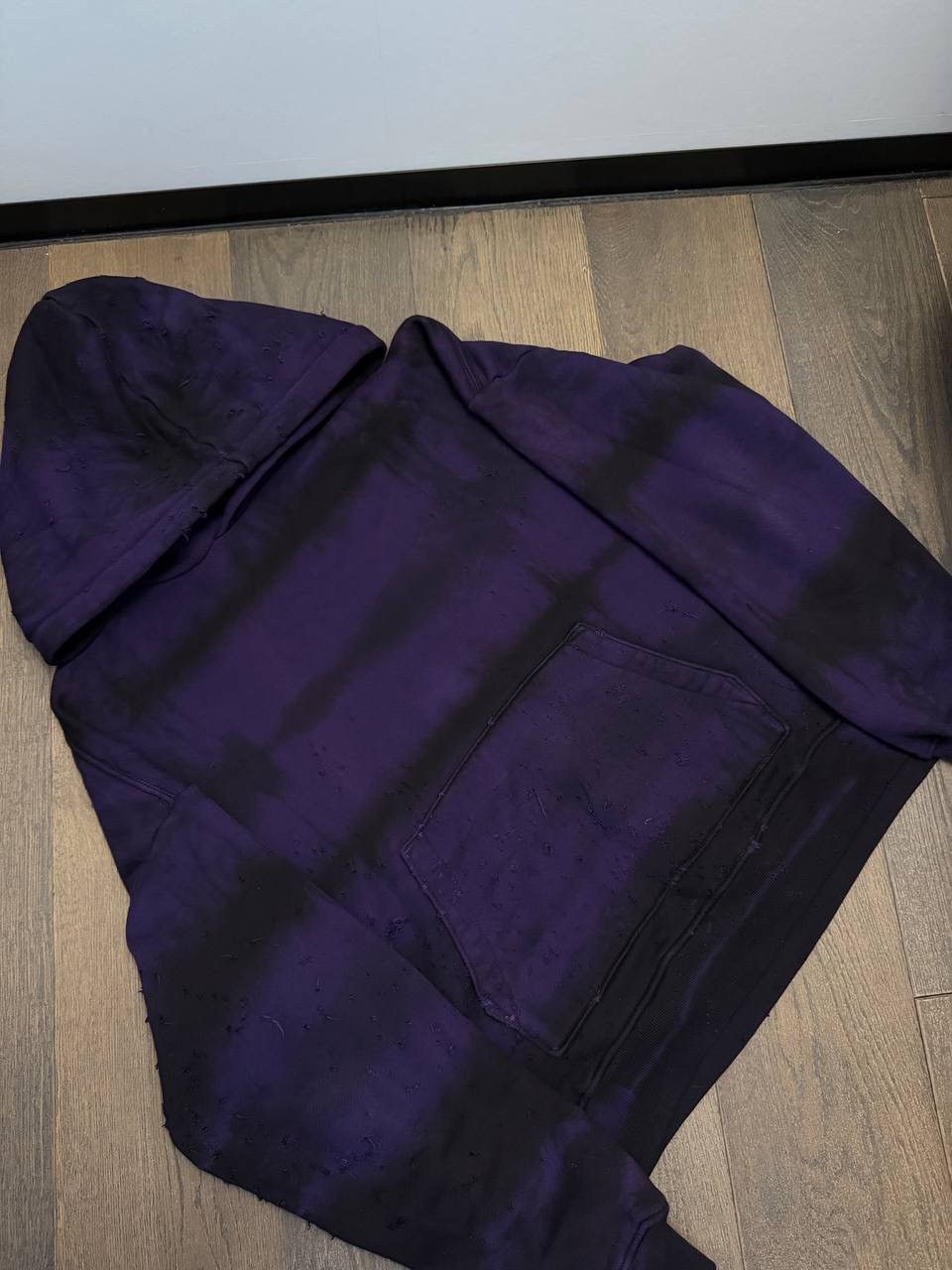 Amiri Amiri distressed mudwash hoodie rare Size US XS / EU 42 / 0 - 1 Thumbnail