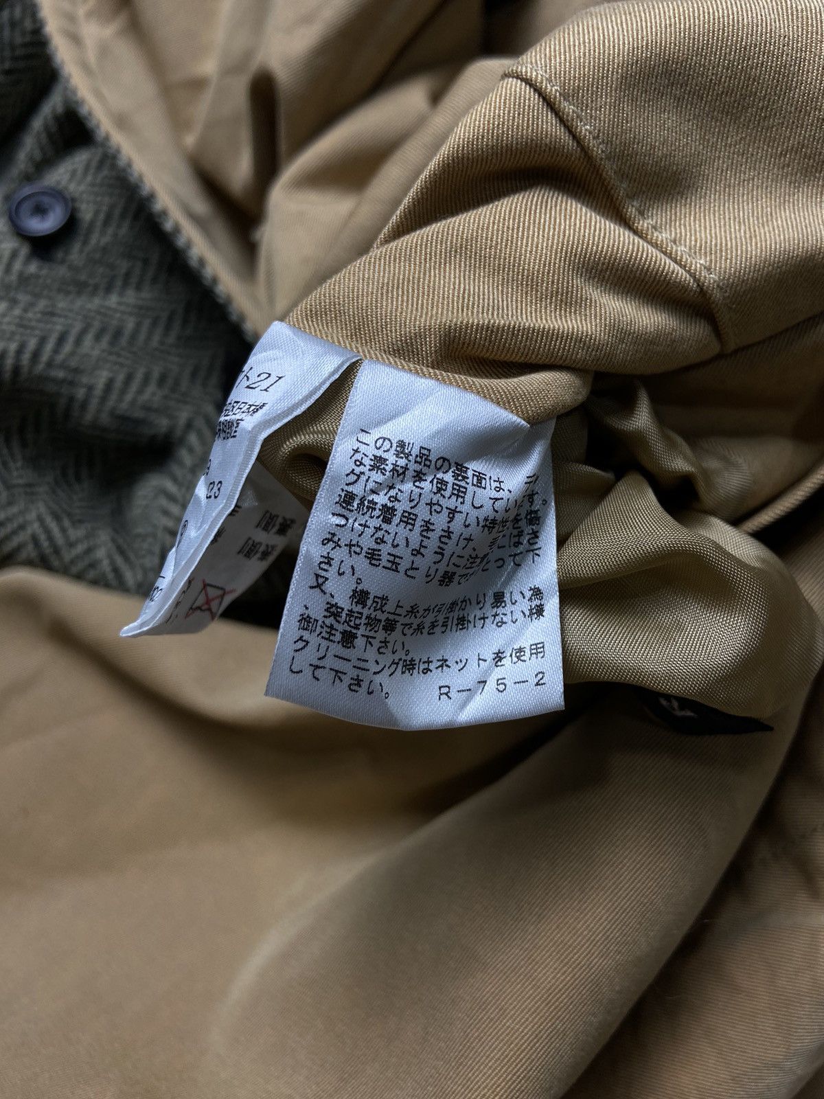 Ralph Lauren Ralph Lauren Herringbone Wool TweedTailored Reversible Coat Size M / US 6-8 / IT 42-44 - 9 Thumbnail