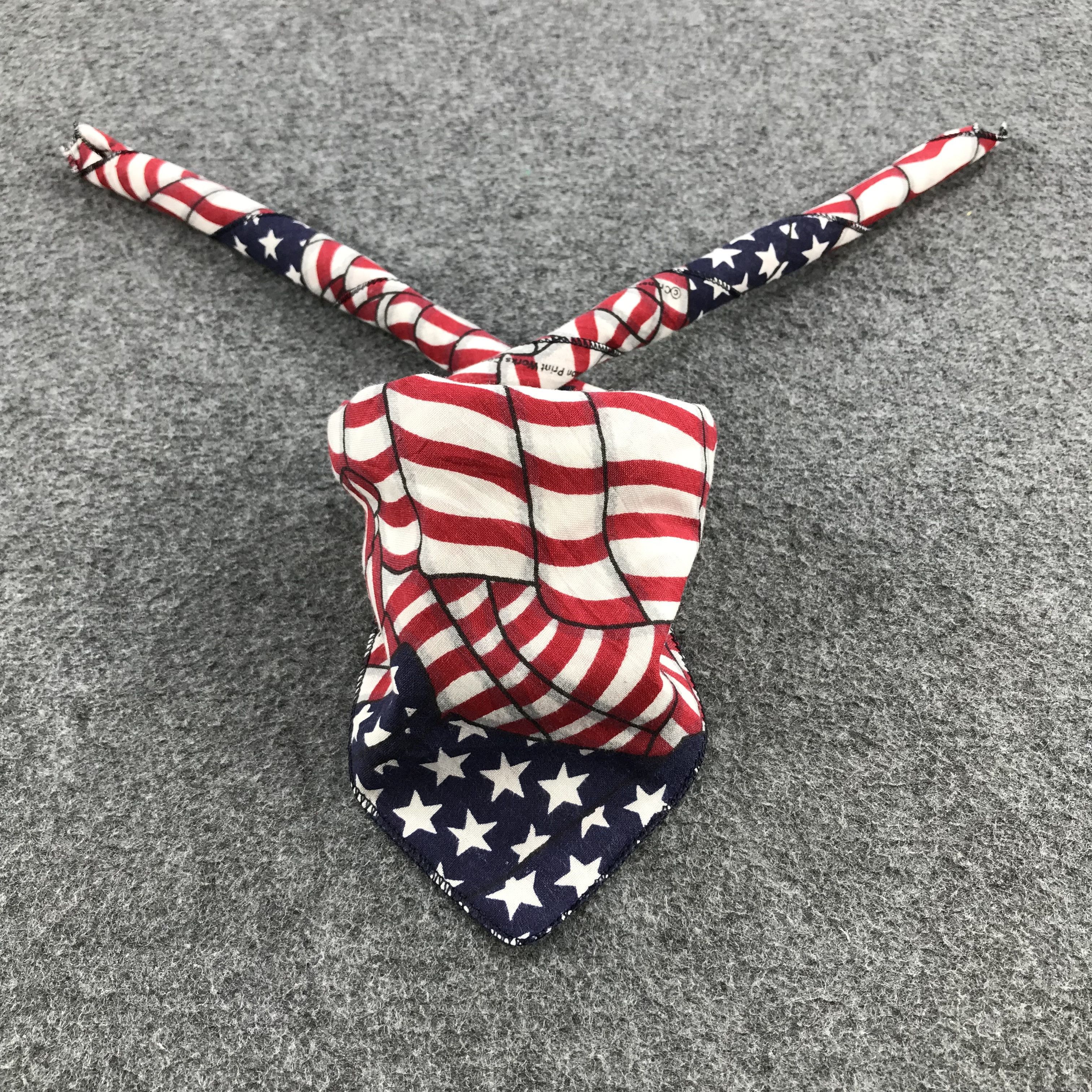 Seditionaries American Flags Bandana Handkerchief Neckerchief H1301 Size ONE SIZE - 2 Thumbnail