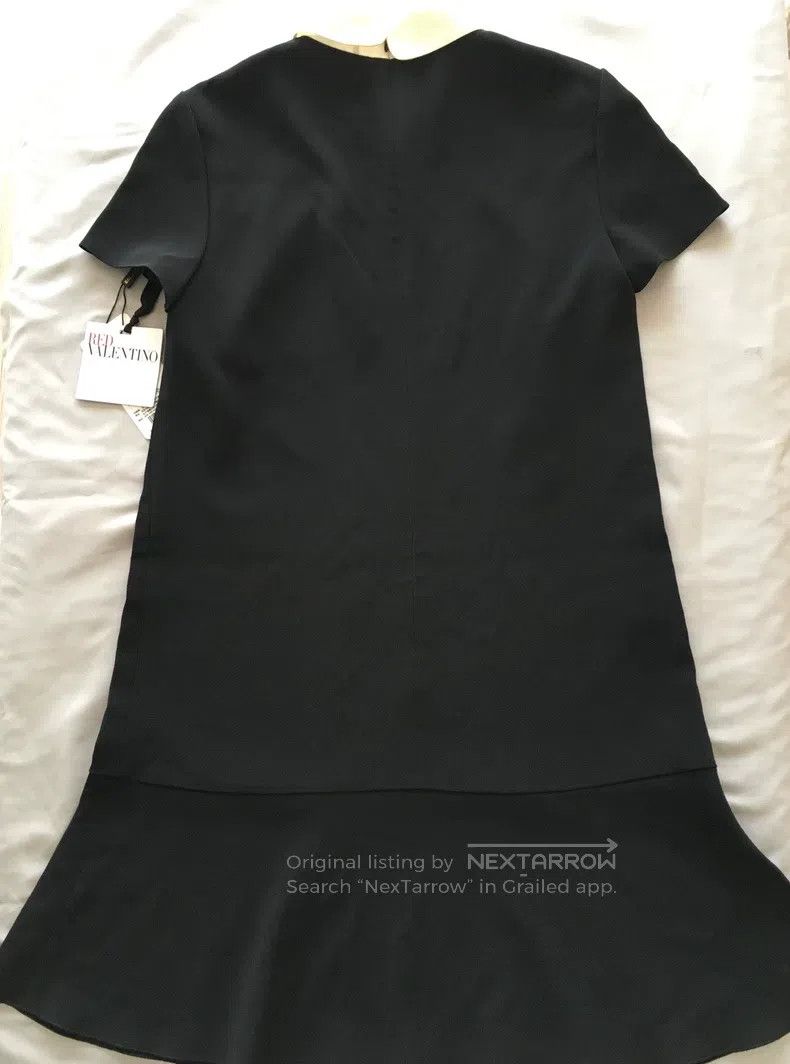 Valentino Valentino Short-sleeved dress with bow ruffles Size M / US 6-8 / IT 42-44 - 5 Thumbnail