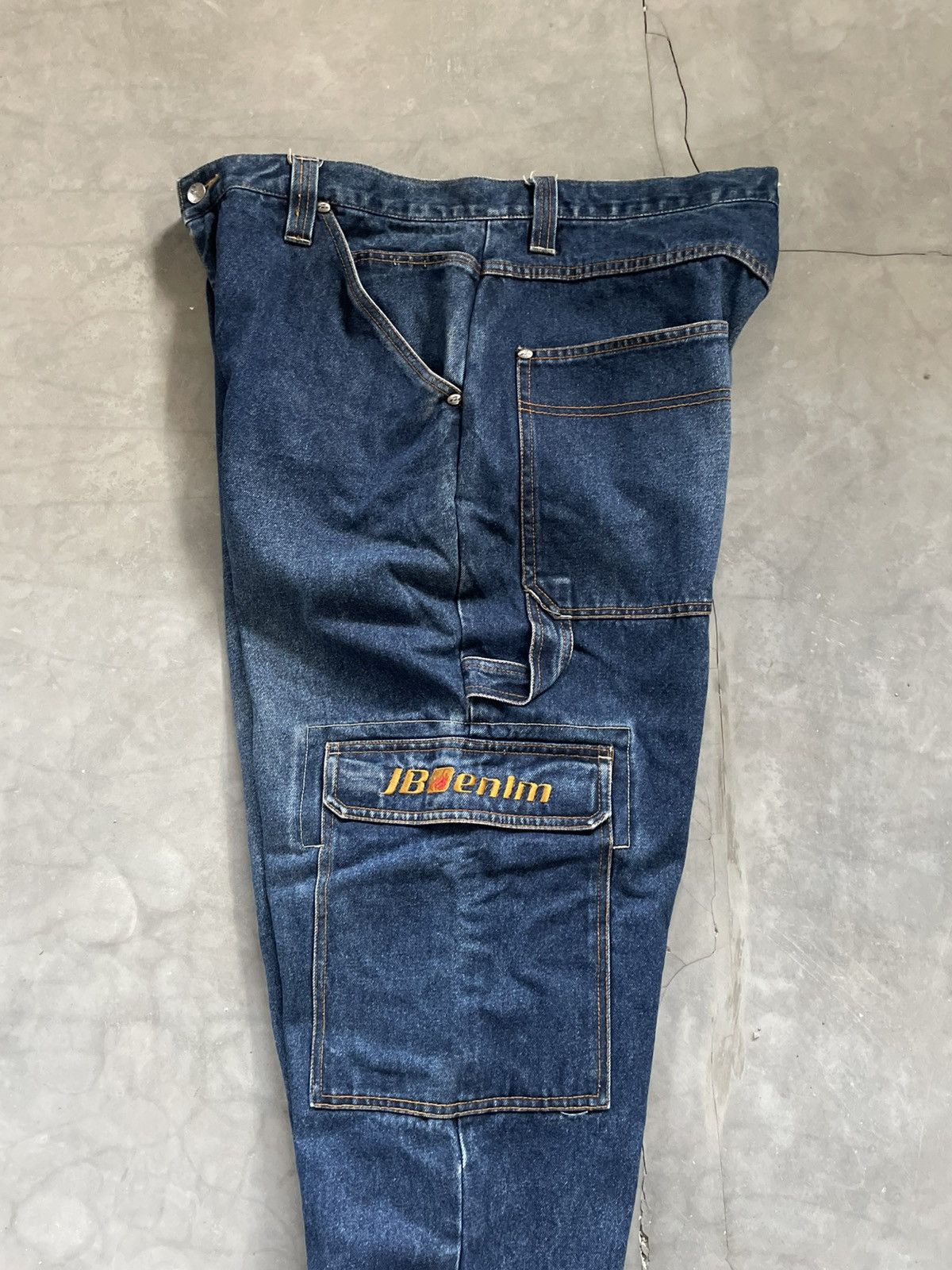 Other Vintage Y2k Johnny Blaze Baggy Cargo Carpenter Jeans Pant Size US 39 - 17 Thumbnail