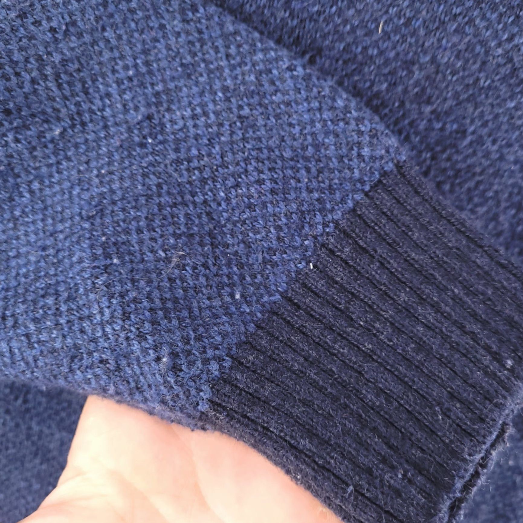 Vintage Tricots St Raphael Sweater Mens Medium Blue Pullover Knit Cotton Size US M / EU 48-50 / 2 - 5 Thumbnail