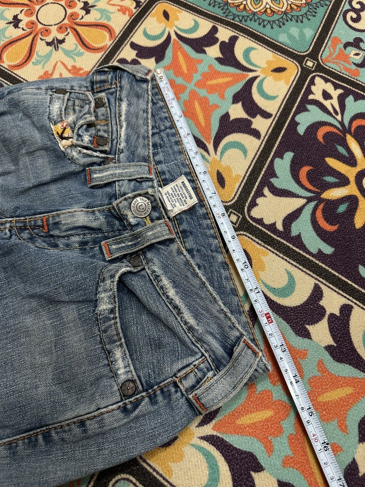 True Religion Vintage True Religion Woodstock Tour Patches Denim Pant Size US 26 / EU 42 - 16 Thumbnail