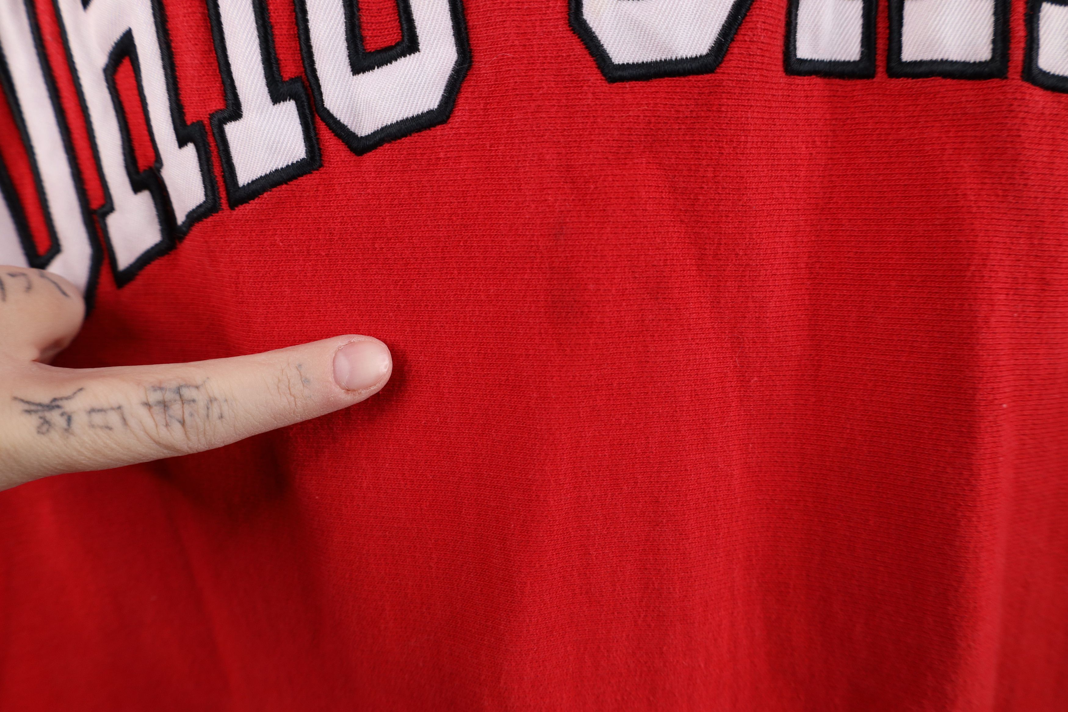 Vintage Vintage 90s Y2K University Heavyweight Hoodie Sweatshirt Size US XL / EU 56 / 4 - 5 Thumbnail