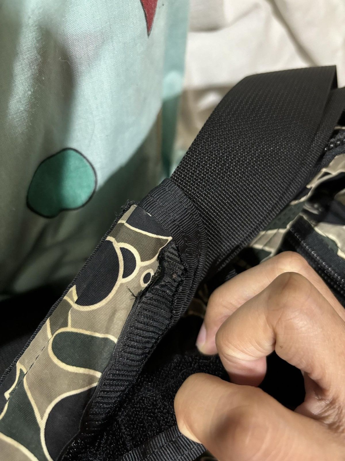 Nigo Sta Camo Record Bag Size ONE SIZE - 12 Thumbnail