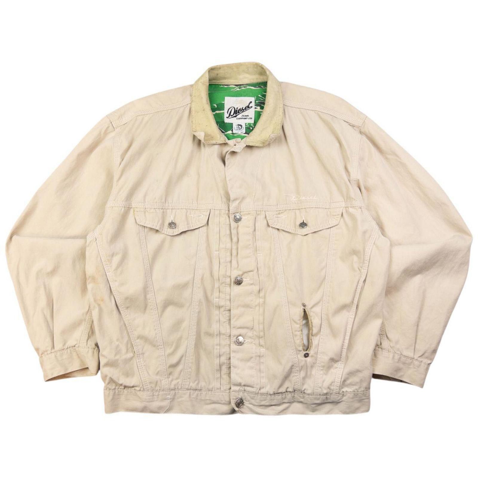 Diesel Vintage Diesel Button Up Jacket Size M Size US M / EU 48-50 / 2 - 1 Thumbnail