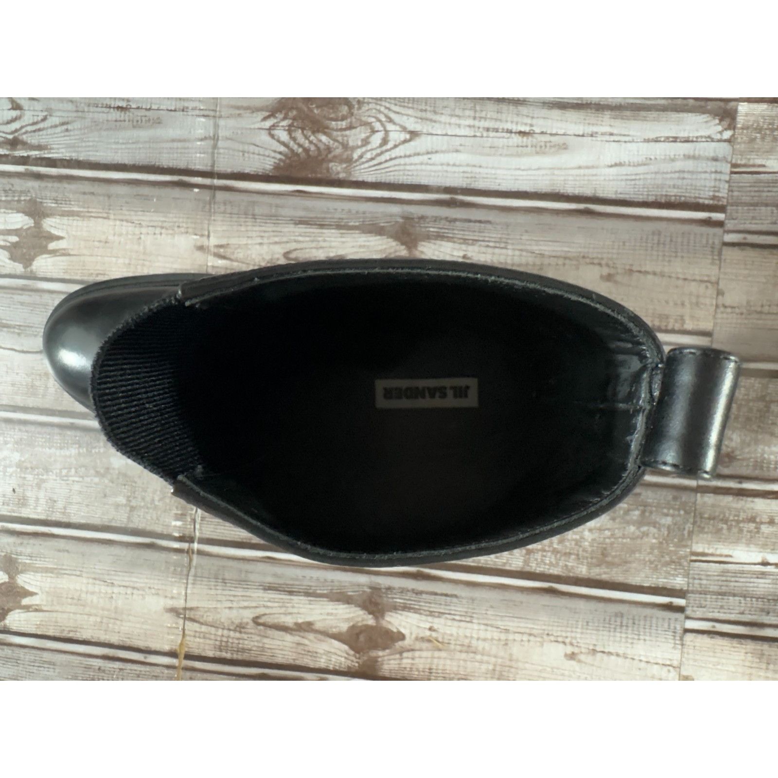 Jil Sander Jil Sander chunky leather boots size 39 US 6.5 black mspr $1 Size US 6.5 / EU 39-40 - 6 Thumbnail
