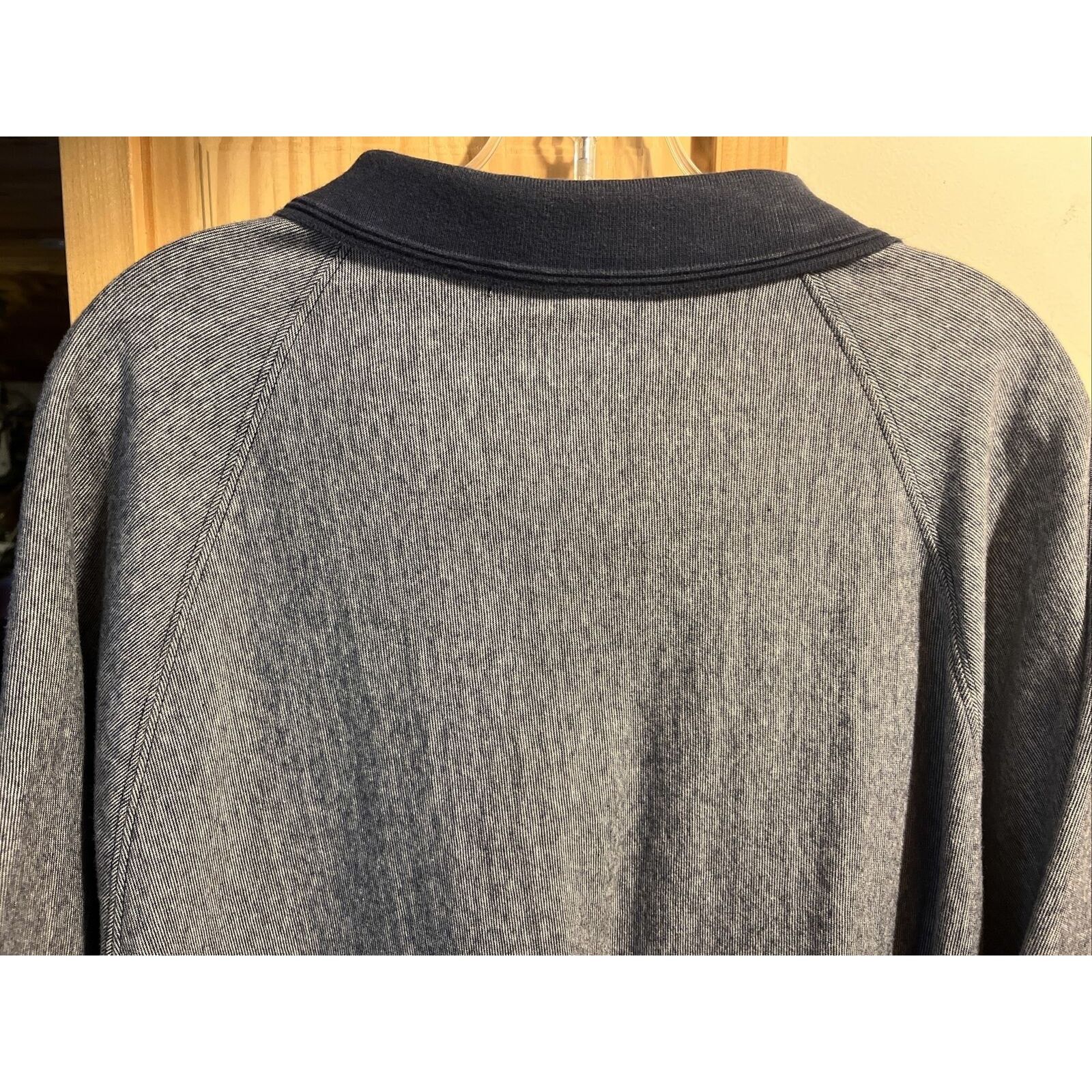 John Ashford John Ashford Golf Vintage Men XL Gray 1/4 Button Cotton Polo Size US XL / EU 56 / 4 - 9 Thumbnail