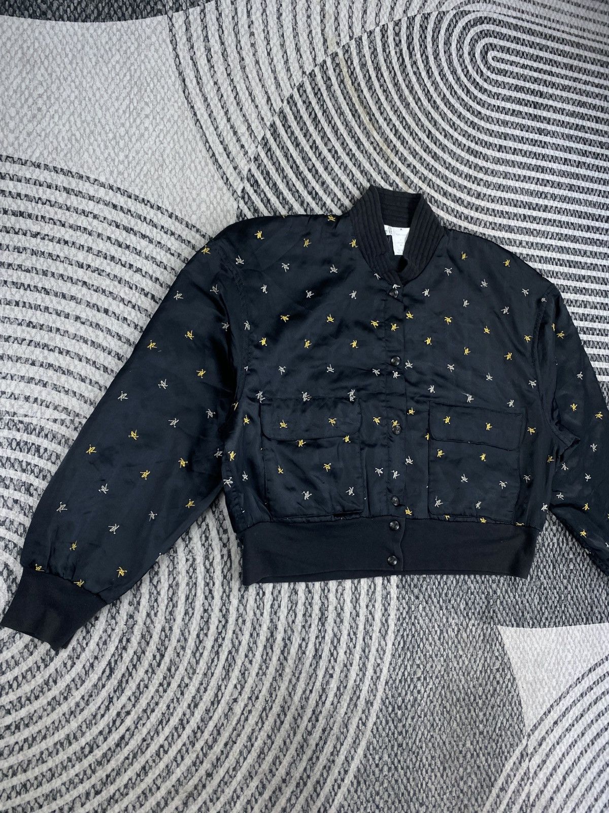 Sonia Rykiel Vintage Sonia Rykiel Inscription Monogram Jacket Size US M / EU 48-50 / 2 - 4 Thumbnail