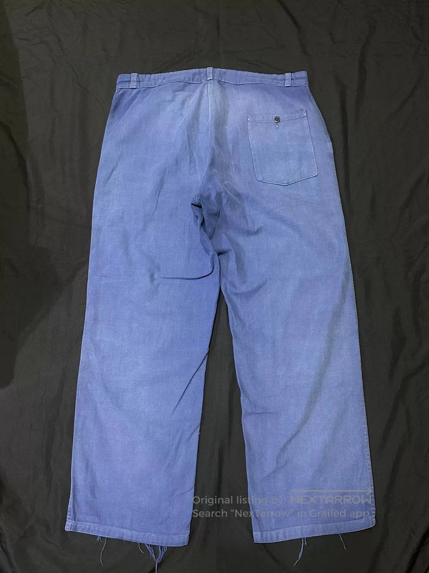 Vintage Vintage French Workwear Moleskin Pants. Size US 30 / EU 46 - 5 Thumbnail