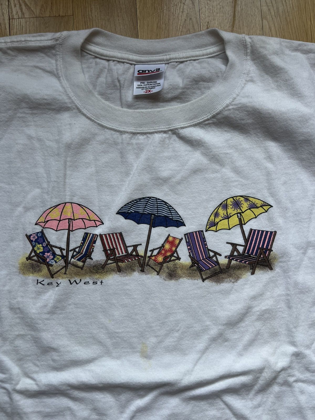 Other Vintage Y2K Key West Tshirt Size XXL Size US XXL / EU 58 / 5 - 2 Thumbnail