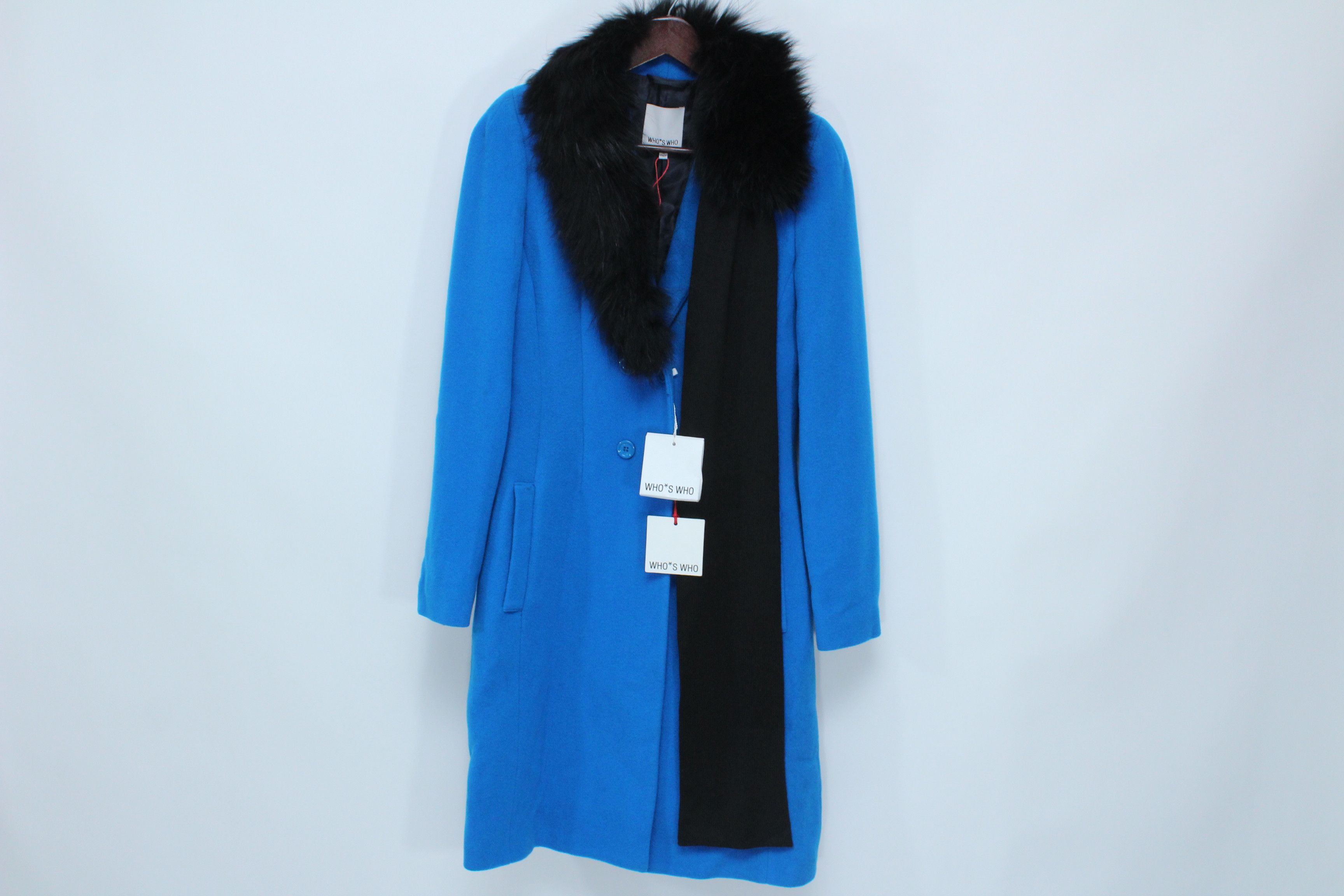 Other Who's Who Coat Wool Fur Womens Size 42 Hype Rare Size M / US 6-8 / IT 42-44 - 2 Thumbnail