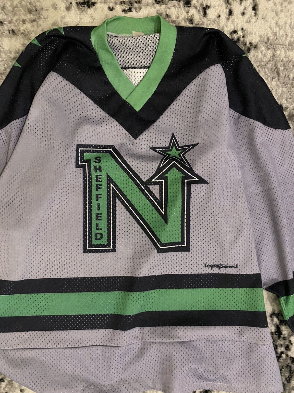 NHL × Vintage Vintage Minnesota Training Jersey Hockey Nhl Size US L / EU 52-54 / 3 - 2 Thumbnail