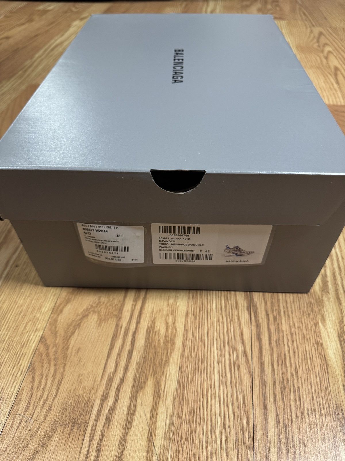 Balenciaga Balenciaga Blue|Silver|White X-Panders Size US 9 / EU 42 - 10 Thumbnail