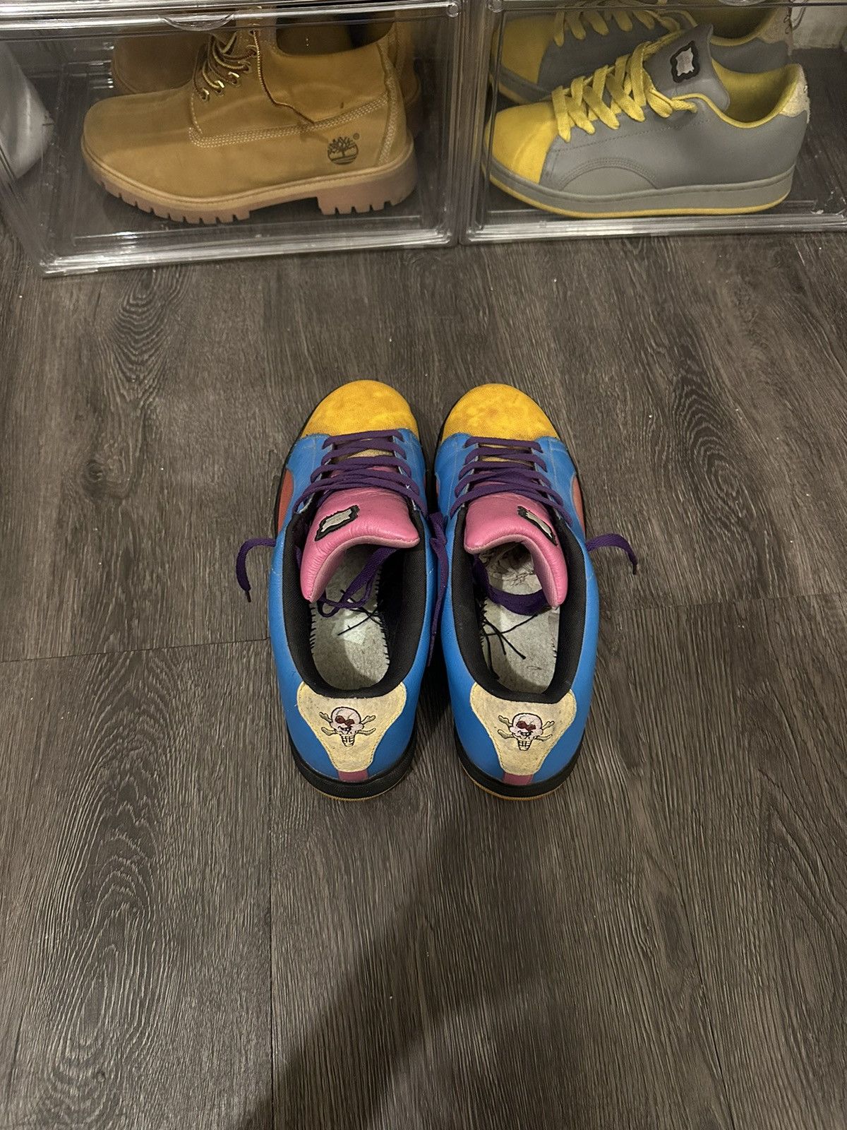 Billionaire Boys Club × Reebok BBC Ice Cream Board Flip II x Reebok “2007 Cotton Candy” Size US 10 / EU 43 - 5 Thumbnail