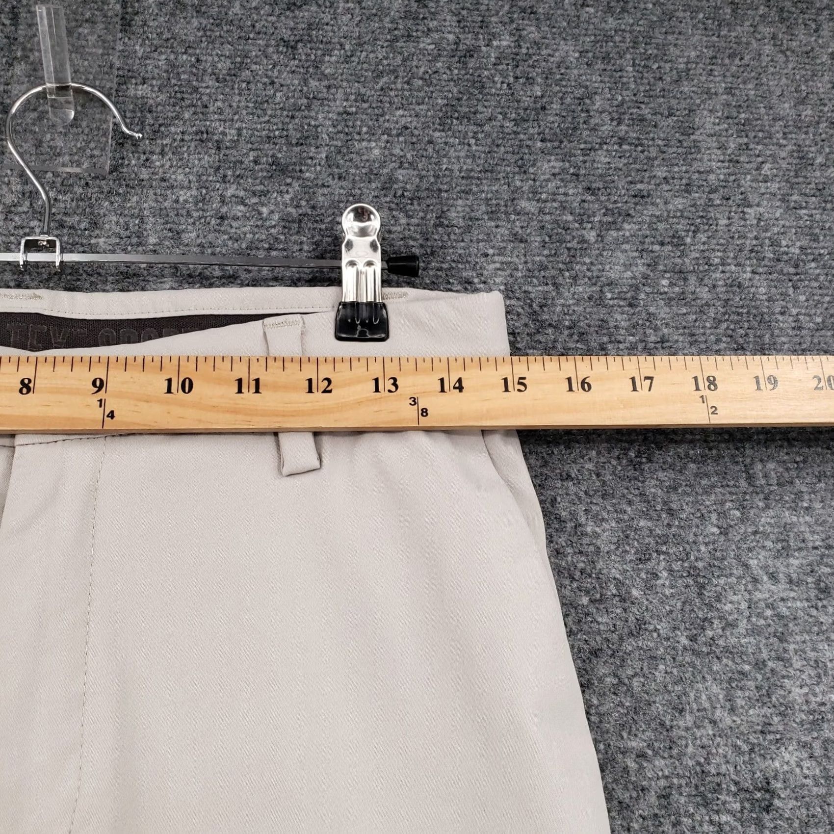 Lee Lee Mens Pants 30x30 Beige Golf Performance Stretch Straight Leg Size US 30 / EU 46 - 7 Thumbnail