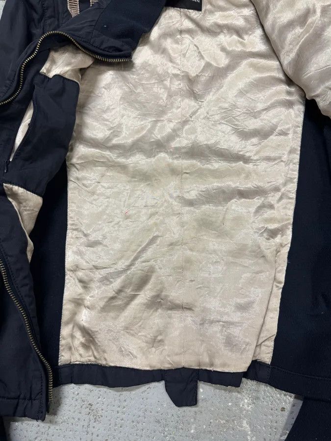 Designer × Emporio Armani × Vintage 2000s Emporio Armani Navy Multi Zips Racing Jacket Size US S / EU 44-46 / 1 - 7 Thumbnail