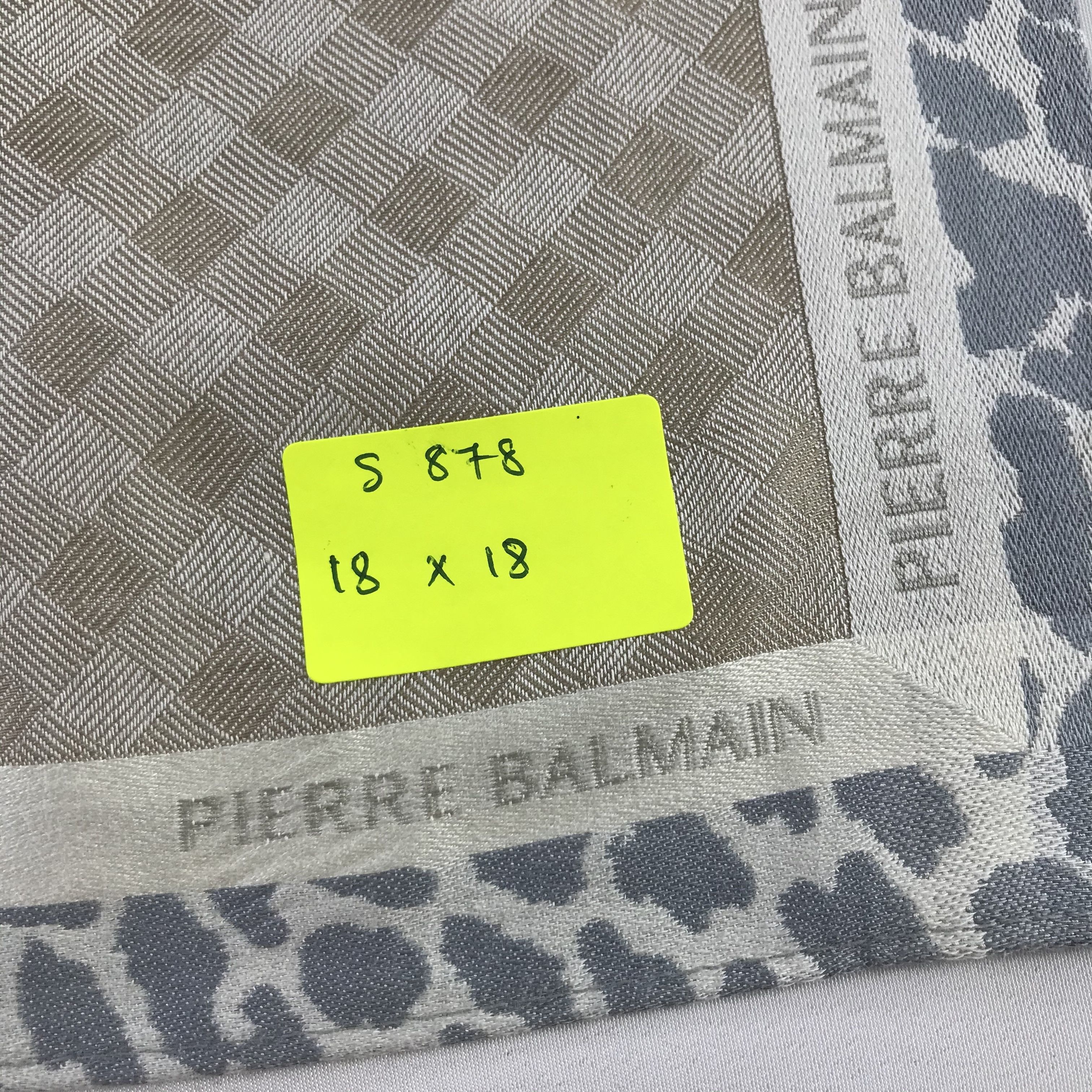 Pierre Balmain × Vintage Pierre Balmain Bandana / Handkerchief / Neckerchief - S878 Size ONE SIZE - 5 Thumbnail