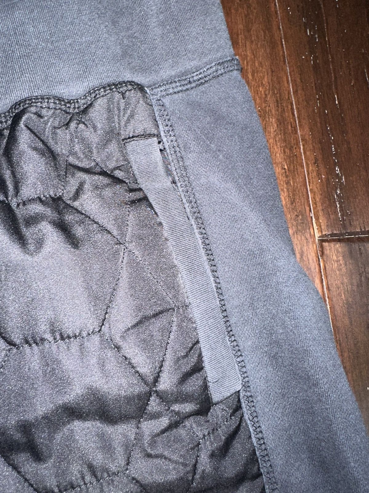 Unyforme Unyforme Quilted Black Joggers Size US 30 / EU 46 - 6 Thumbnail