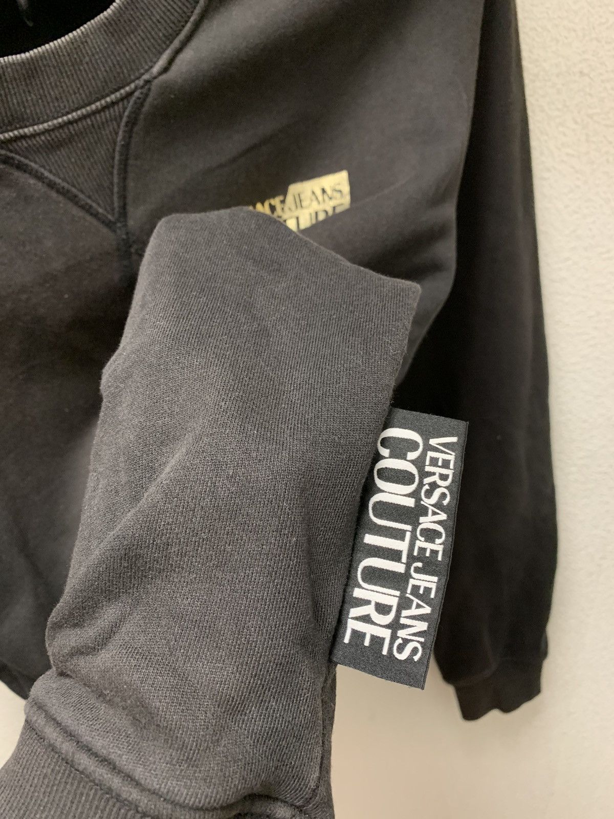 Versace Jeans Couture Versace jeans couture black sweatshirt L sz Size US L / EU 52-54 / 3 - 5 Thumbnail