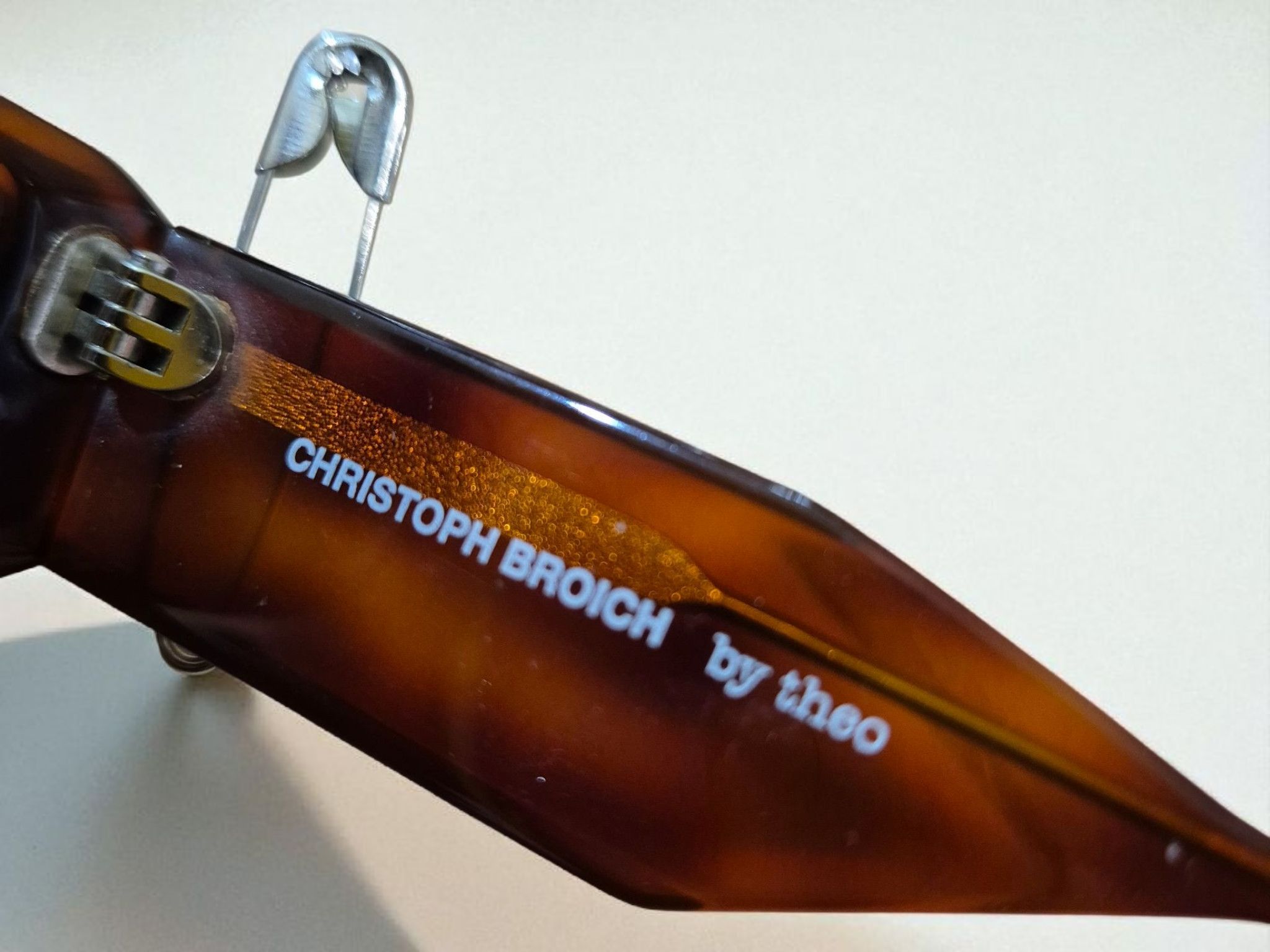 Other Theo by Christoph Broich Eyeglasses Frame Acetate Brown Size ONE SIZE - 4 Thumbnail