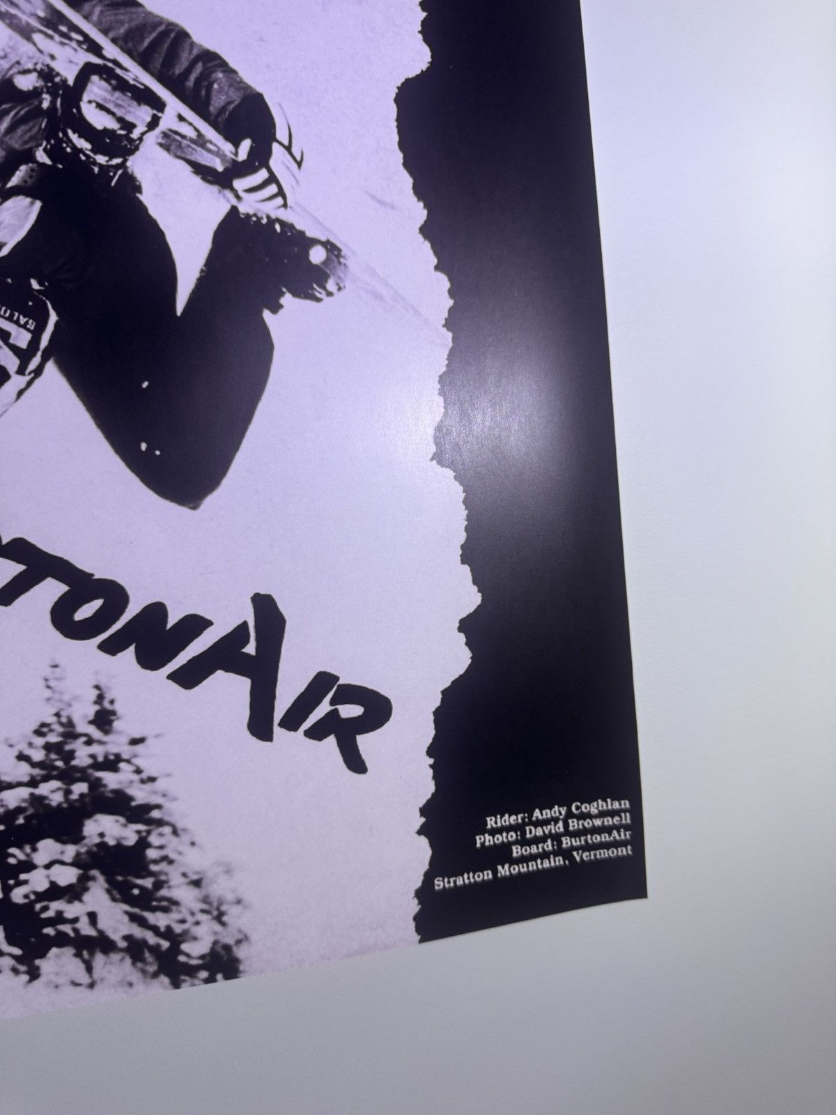 Burton Vintage Burton Snowboarding Poster Size ONE SIZE - 4 Thumbnail