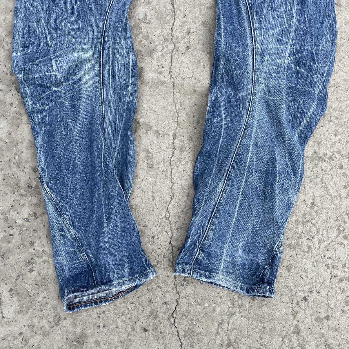 G-Star × Vintage Vintage G star Raw Jeans 3301 W33xL34 Work Wear Pants Y2K Size US 33 - 3 Thumbnail