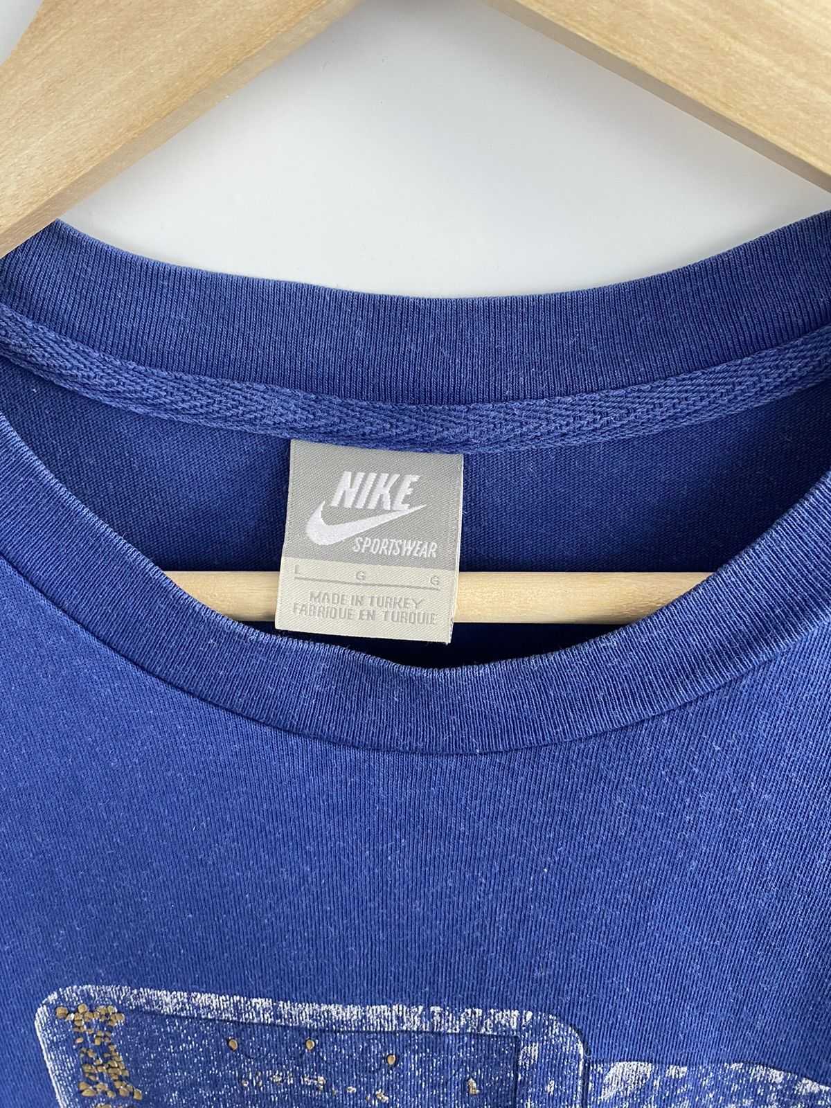 Nike 🇺🇸🃏 Vintage 90s Nike Cards King Retro T-Shirt Hype Rare Size US L / EU 52-54 / 3 - 7 Thumbnail