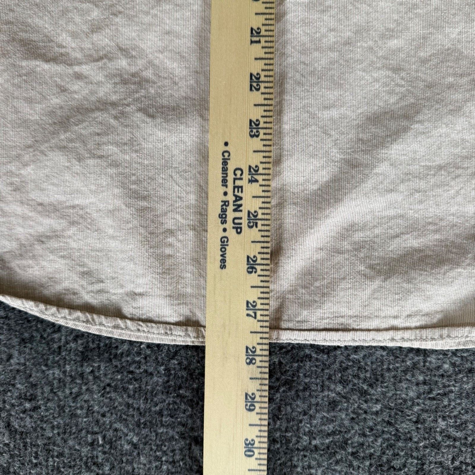 Other Coalatree Organics Shirt Mens M Beige Short Sleeve Button Up Size US M / EU 48-50 / 2 - 8 Thumbnail
