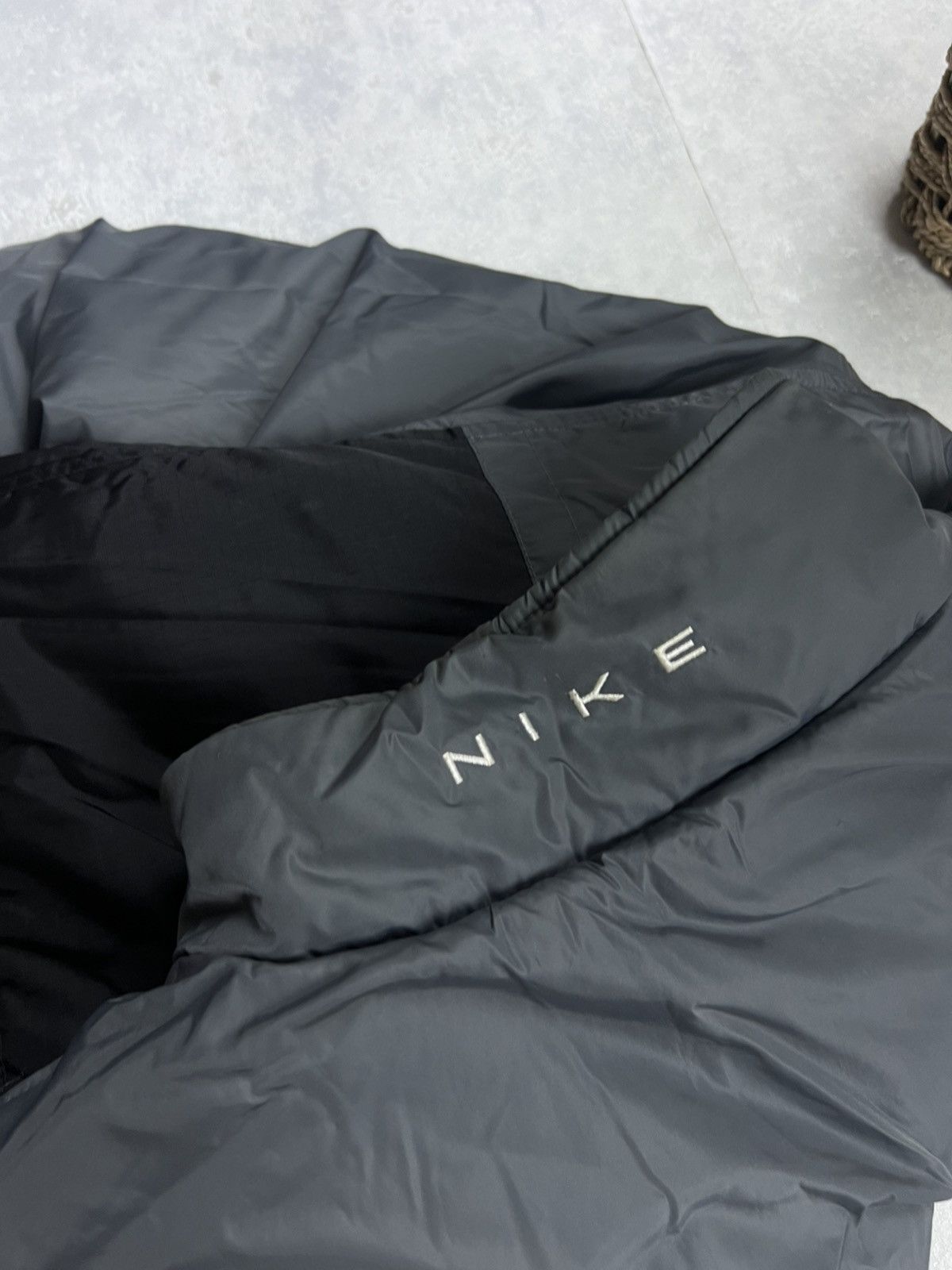 Nike 90s Nike Double Swoosh Vintage Drill Oversized Puffer Jacket Size US XL / EU 56 / 4 - 12 Thumbnail