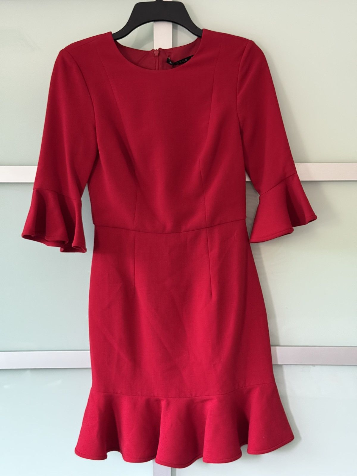Black Halo Black Halo Red “Bonfire” Dress Size XS / US 0-2 / IT 36-38 - 1 Thumbnail