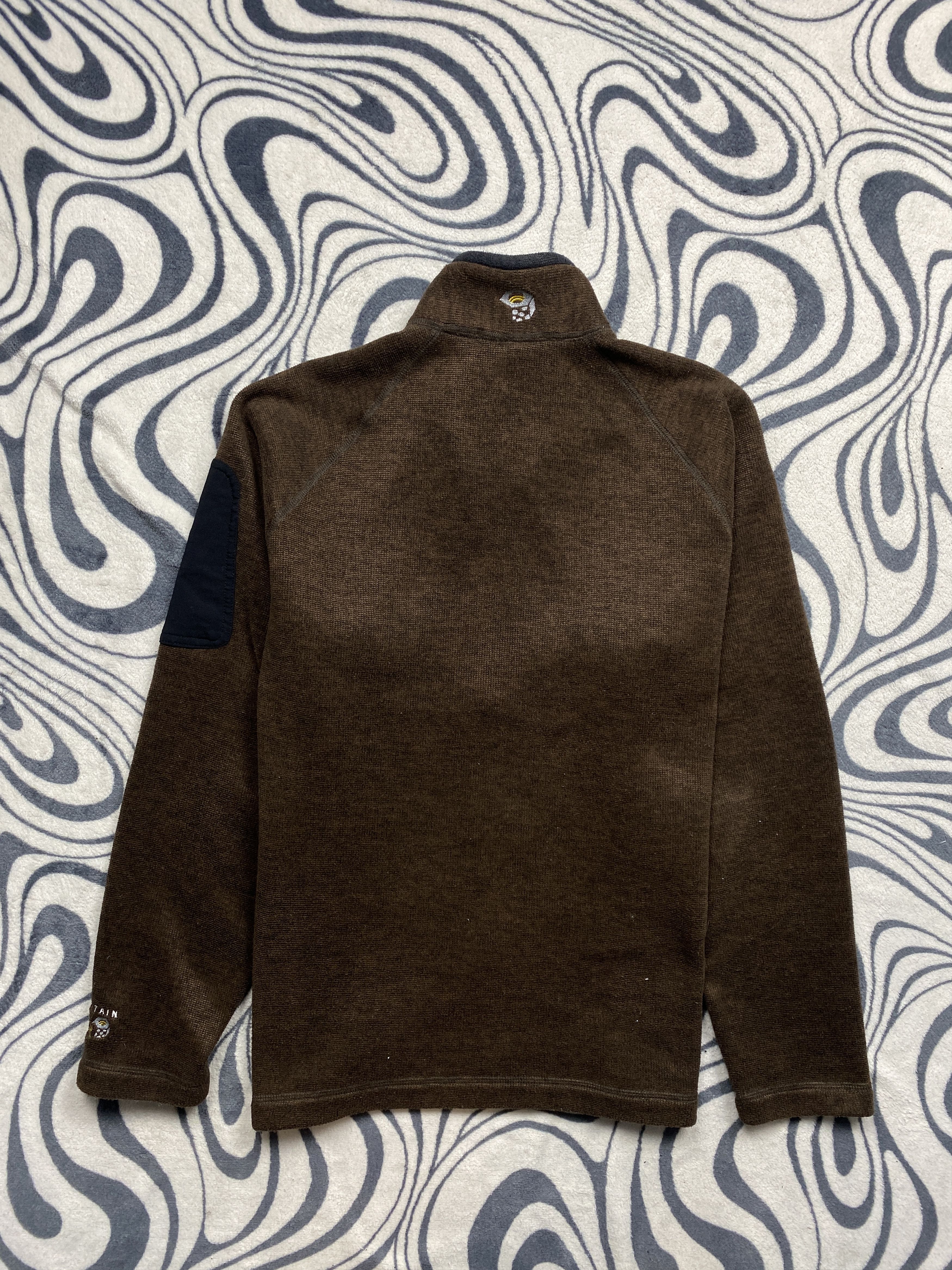 Mountain Hardwear Mountain Hardwear Vintage 1\4 Zip Fleece Jacket Brown Size US L / EU 52-54 / 3 - 6 Thumbnail