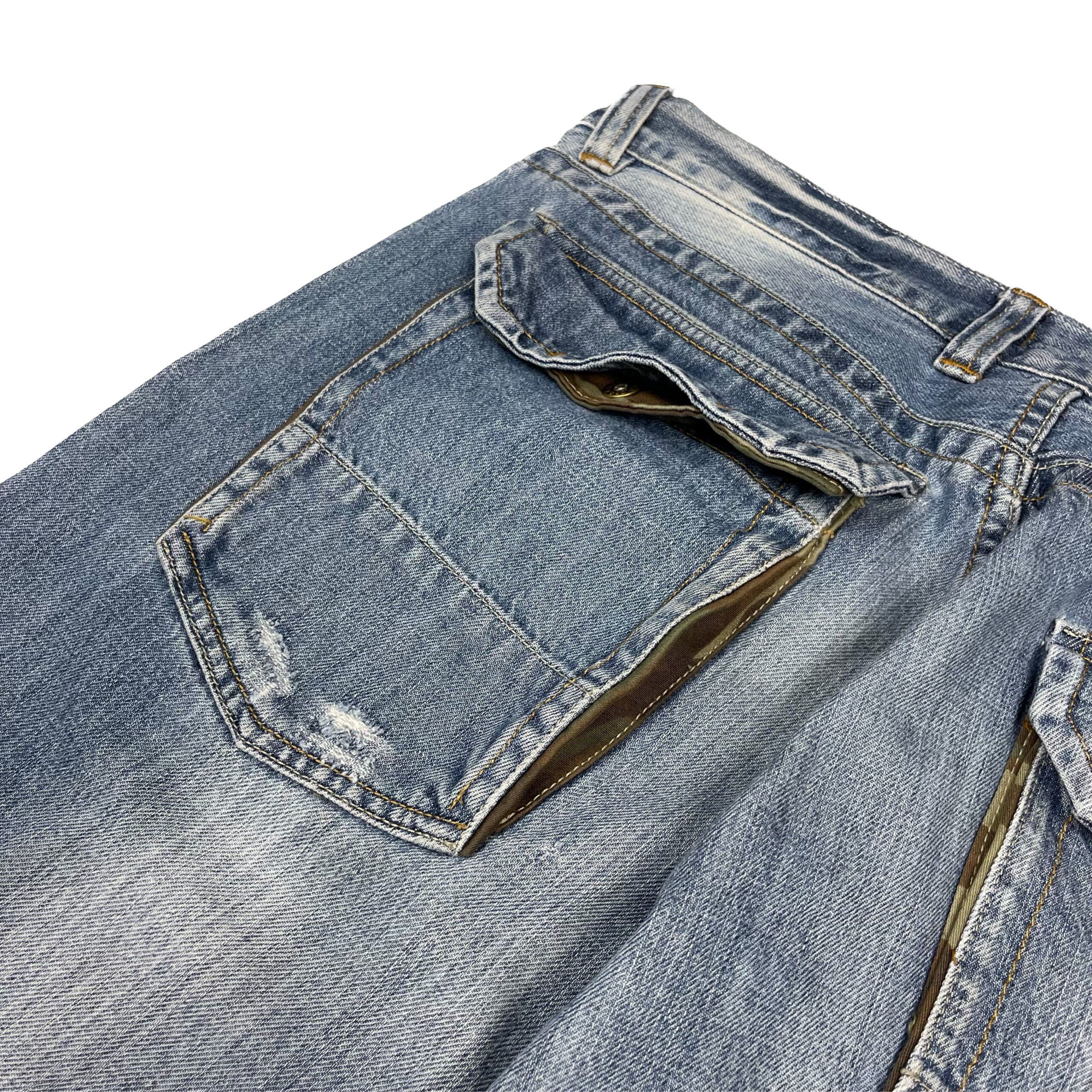 Dolce & Gabbana Dolce & Gabbana Straight Camo Denim Jeans Size US 36 / EU 52 - 4 Thumbnail