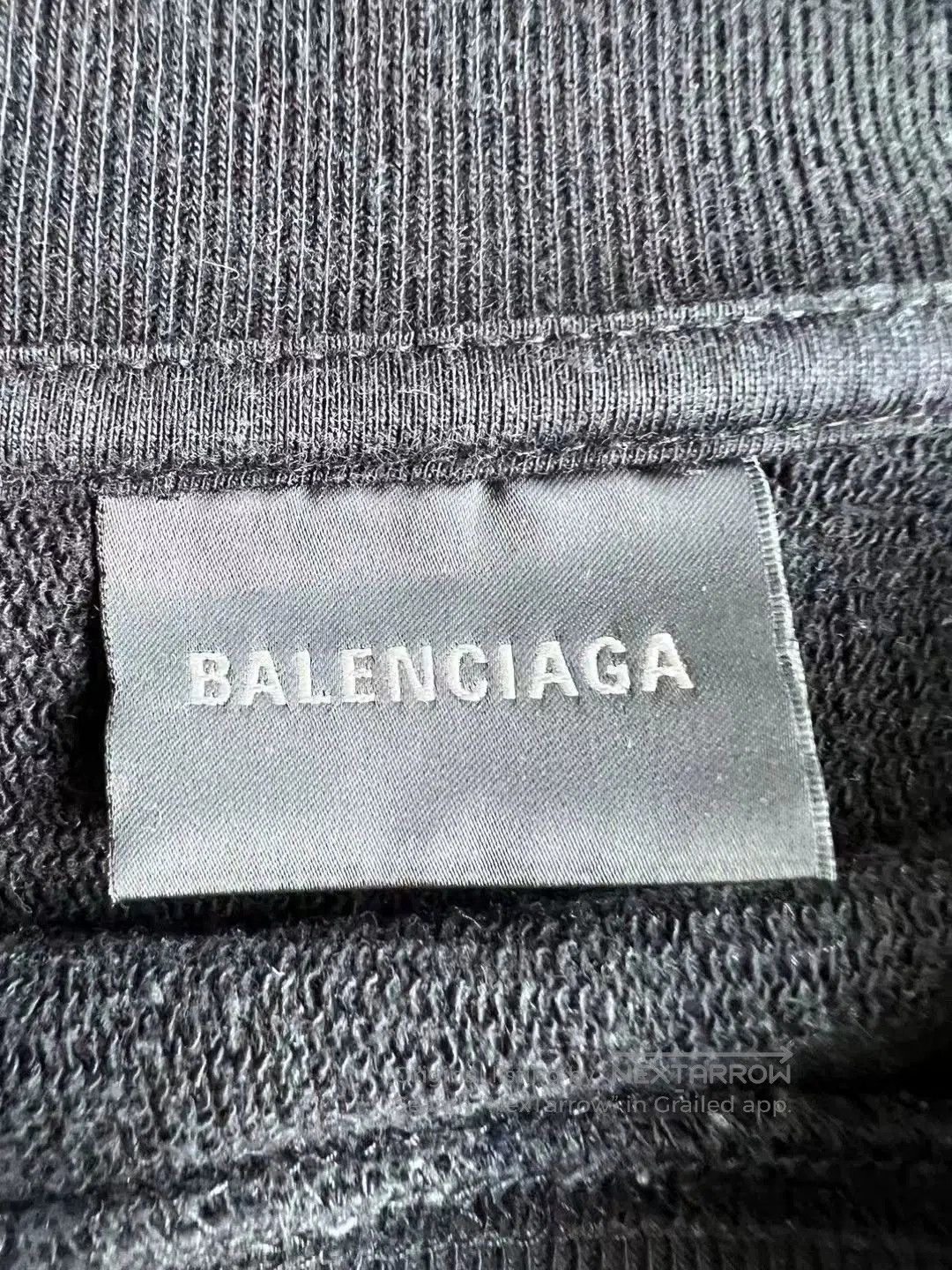 Balenciaga Balenciaga All-Over Logo Sweatshirt. Size US M / EU 48-50 / 2 - 3 Thumbnail
