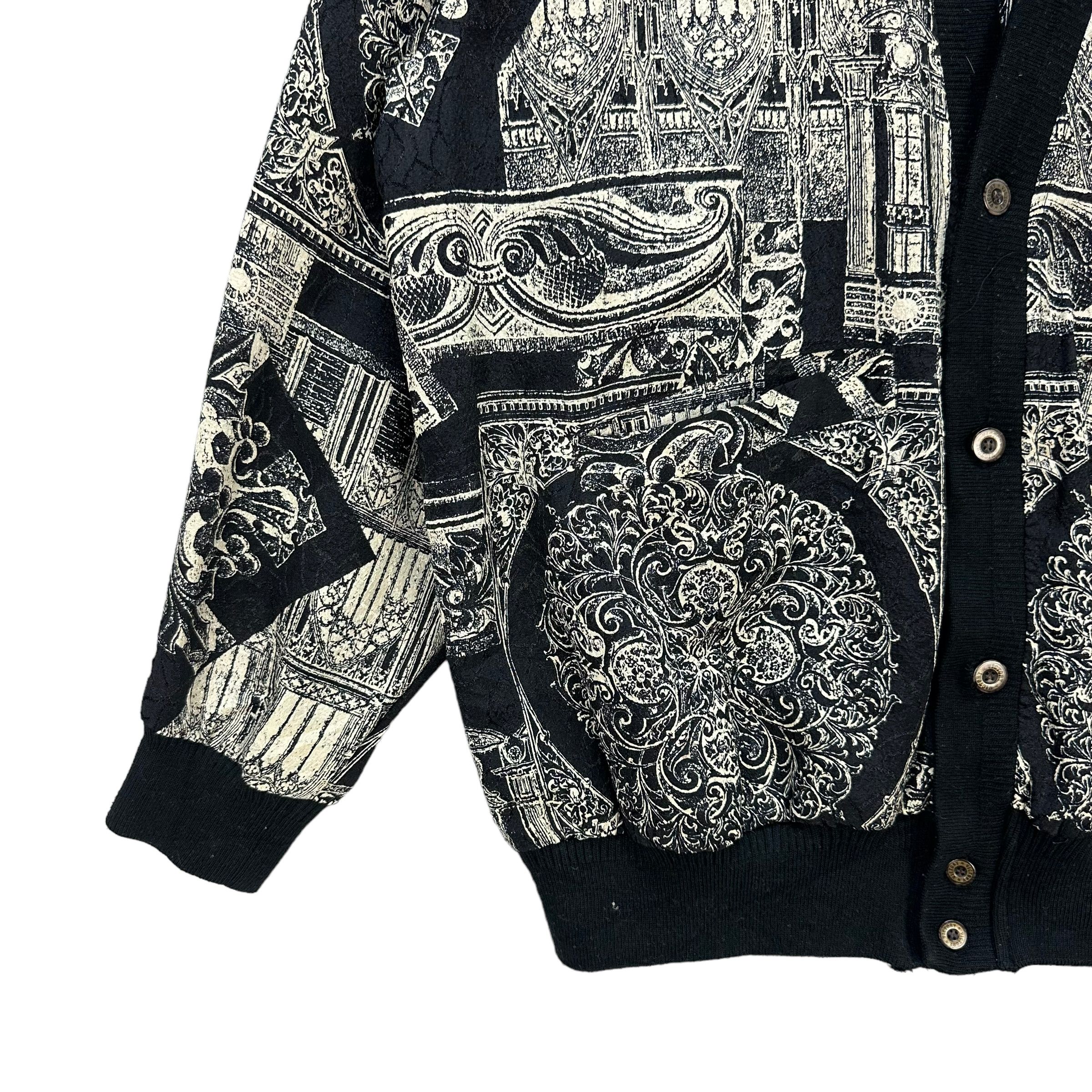 Vintage WINDY CITY FULLPRINT CARDIGAN #7700-165 Size US M / EU 48-50 / 2 - 4 Thumbnail