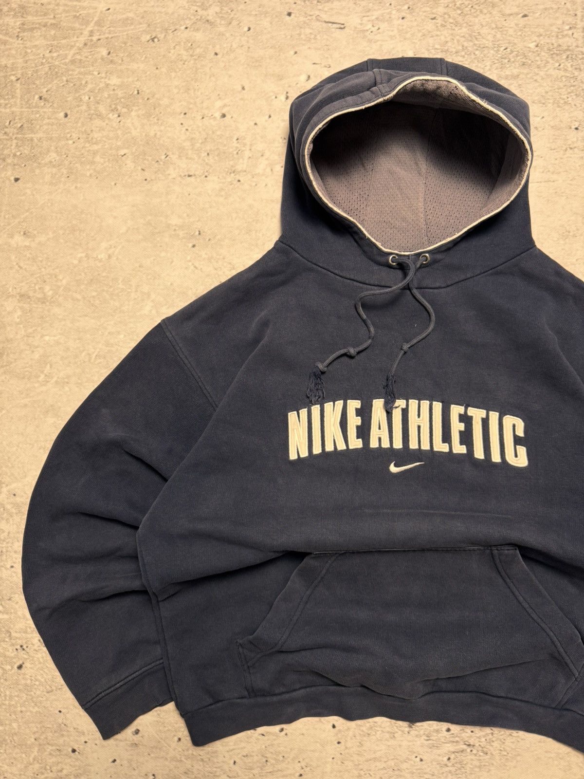 Nike × Vintage NIKE VINTAGE CENTER LOGO OVERSIZE BOXY HOODIE Size US M / EU 48-50 / 2 - 2 Thumbnail