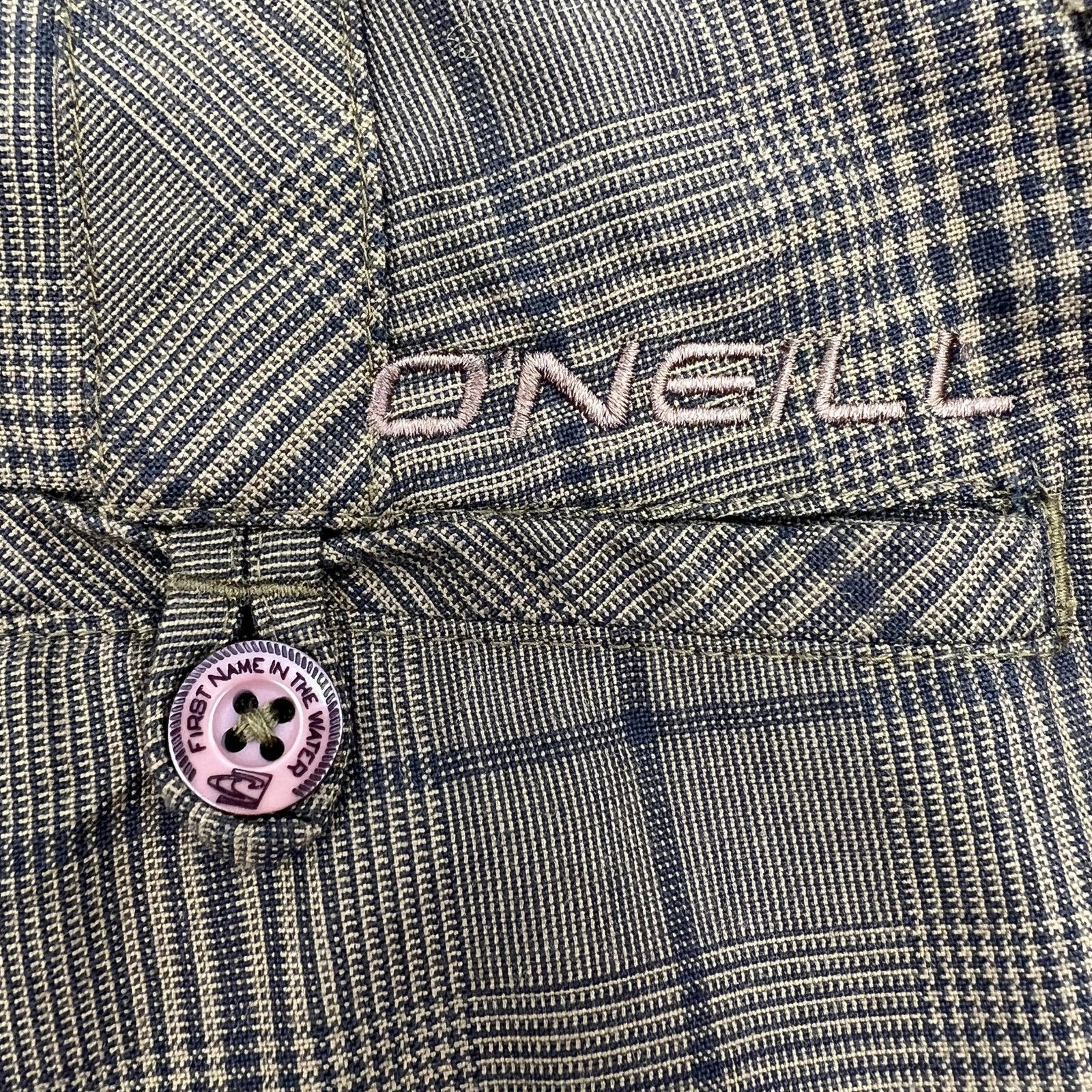 O'Neill × Vintage O'Neill Brown Paid Shorts Y2K Deadstock Size US 34 / EU 50 - 6 Thumbnail