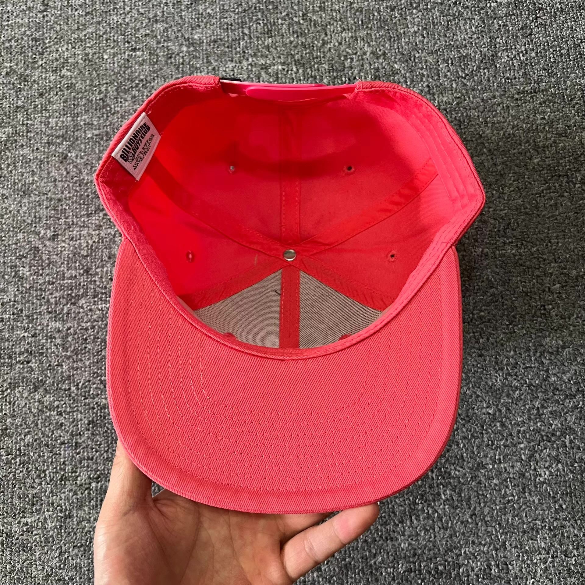 Billionaire Boys Club BBC ClassicAstronaut Head Flat Brim Baseball Cap Q7 Size ONE SIZE - 5 Thumbnail