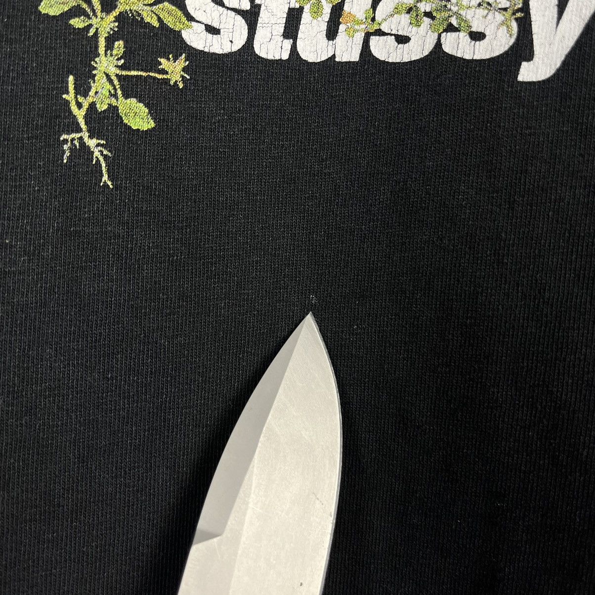Stussy Stussy Bokay pigment dyed big logo tee Size US L / EU 52-54 / 3 - 14 Thumbnail